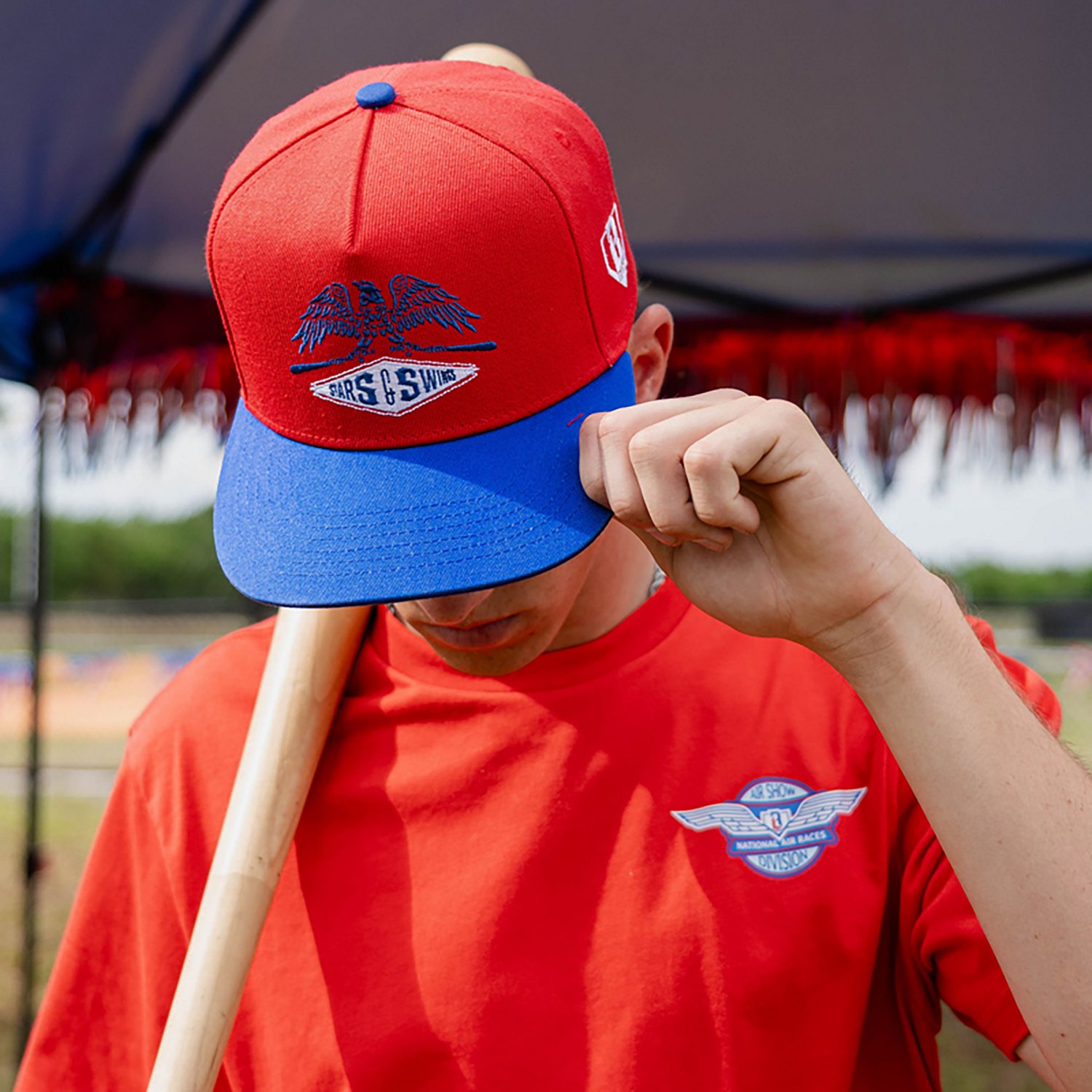 Baseball Lifestyle 101 Adults' Freedom Swings Snapback Hat