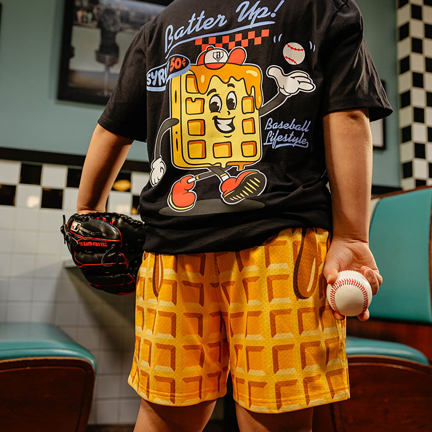 Baseball Lifestyle 101 Boys' Batter Up Shorts 5