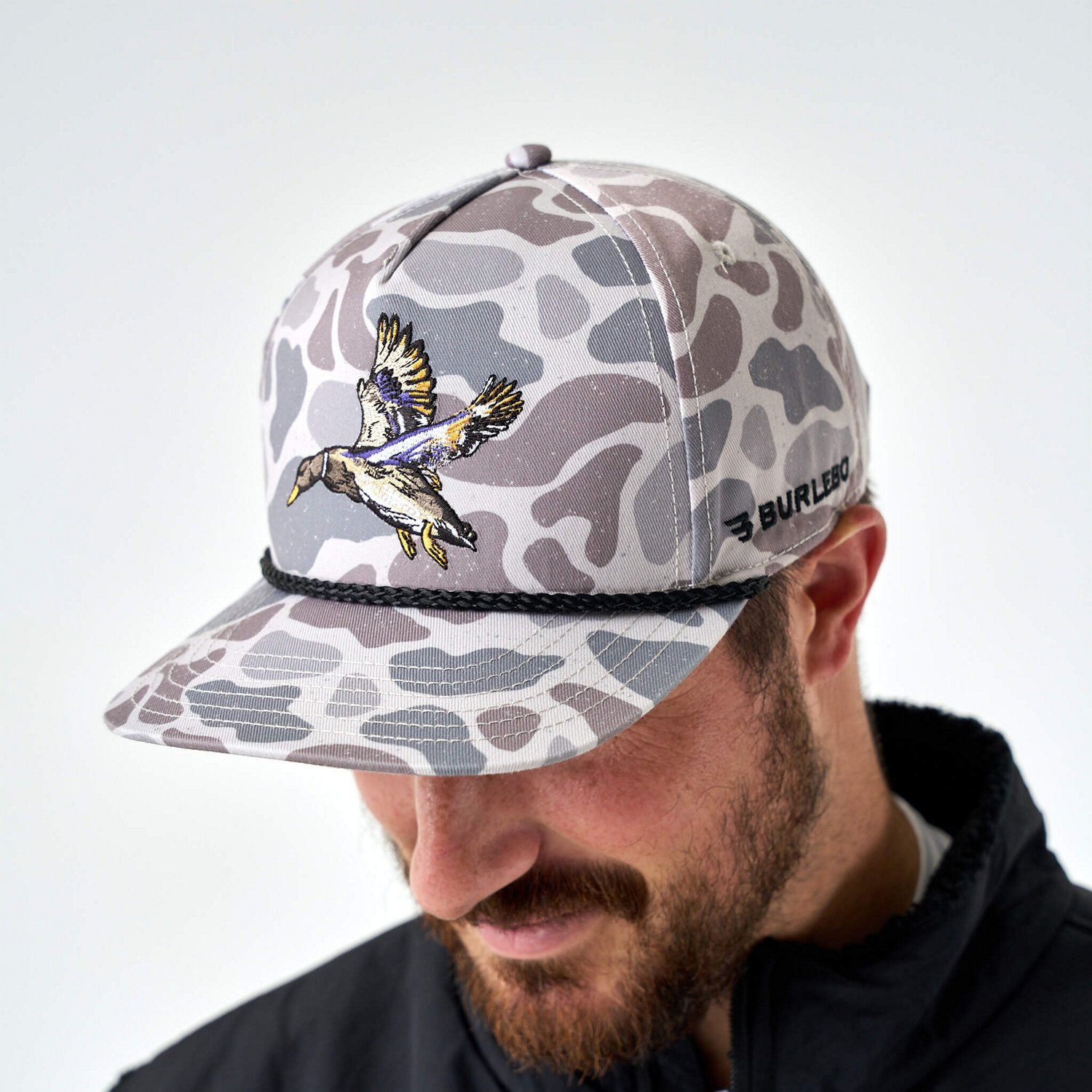 BURLEBO Men's Diving Mallard Hat