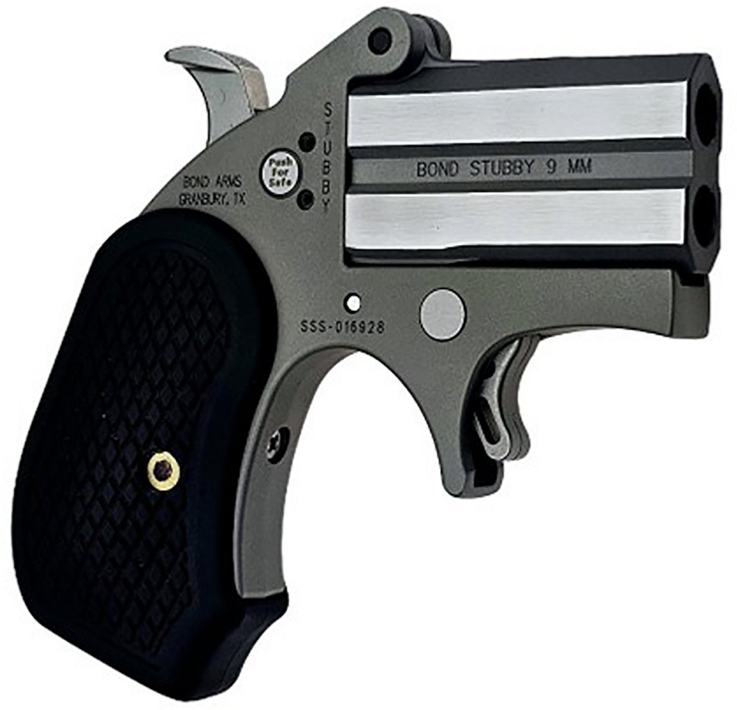 Bond Arms Stubby Rough Stainless 9mm Derringer