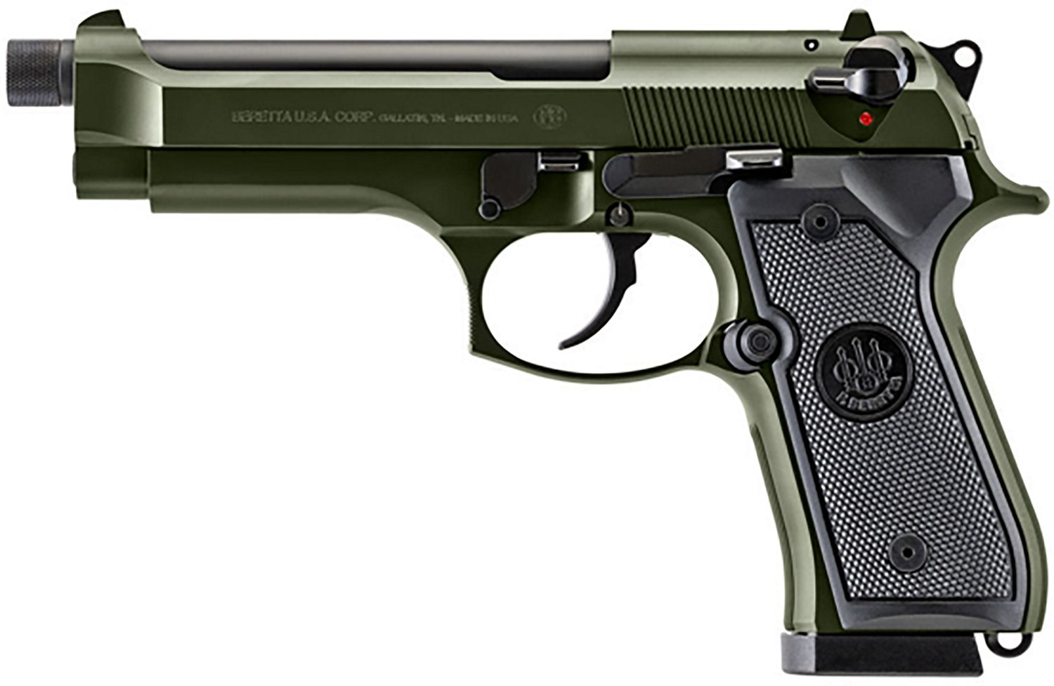 Beretta 92FS OD Green 9mm Semi Automatic Pistol
