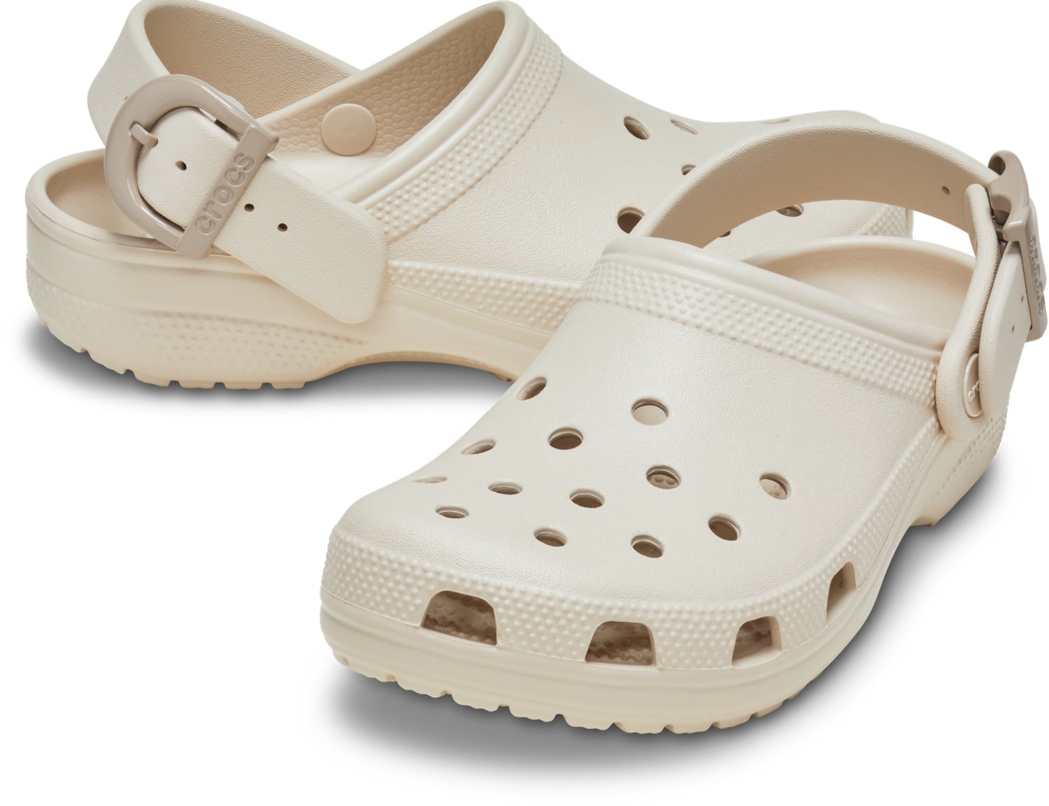Crocs Adults’ Classic Enamel Buckle Clogs
