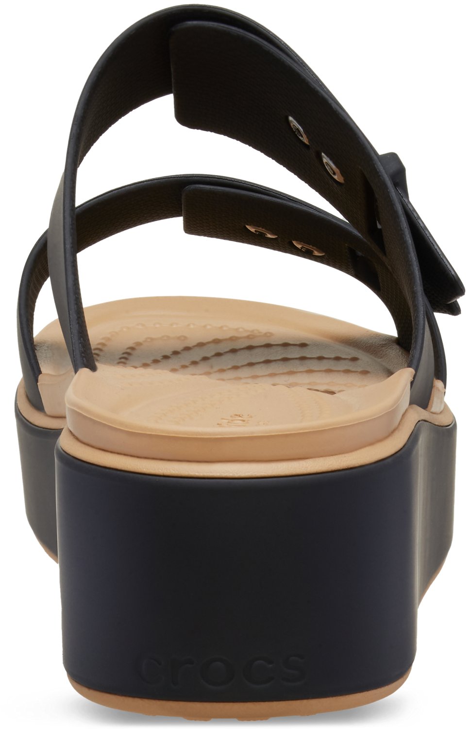 Crocs Women’s Brooklyn Buckle Low Wedge Matte Wrap Sandals - view number 4
