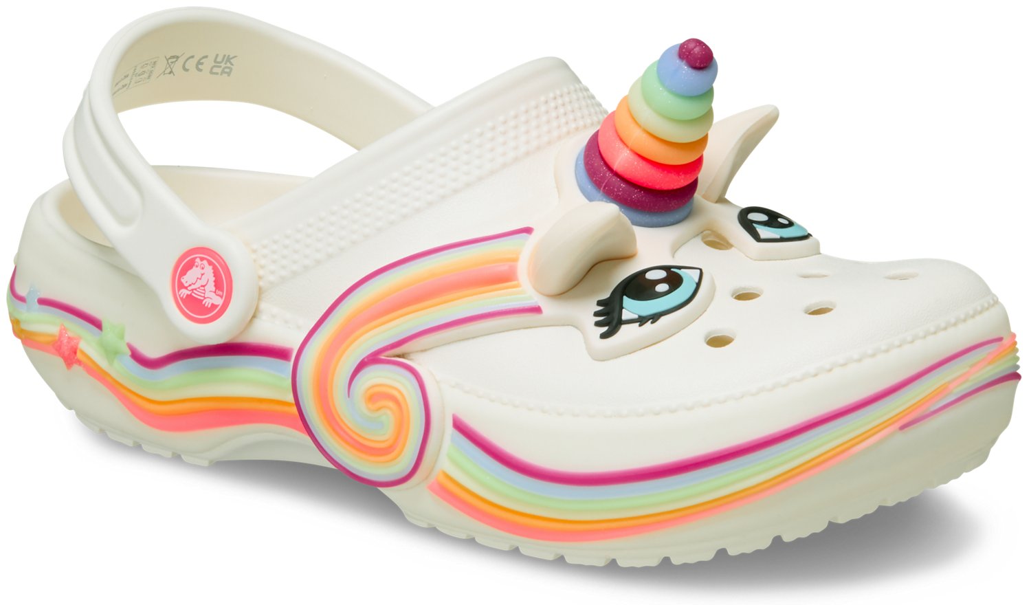 Crocs Kids’ Classic IAM Unicorn Lights Clogs - view number 3