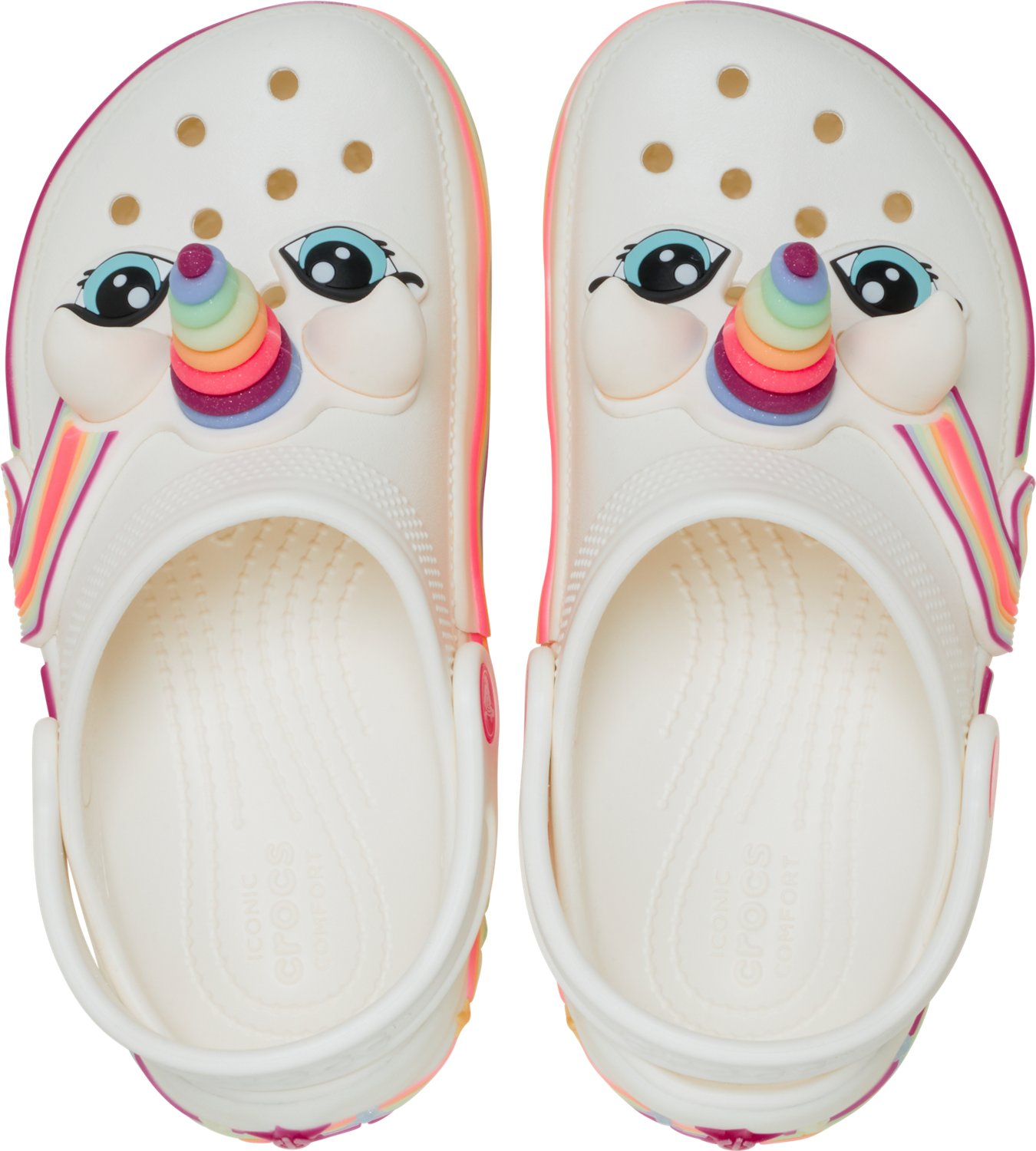 Crocs Kids’ Classic IAM Unicorn Lights Clogs - view number 5