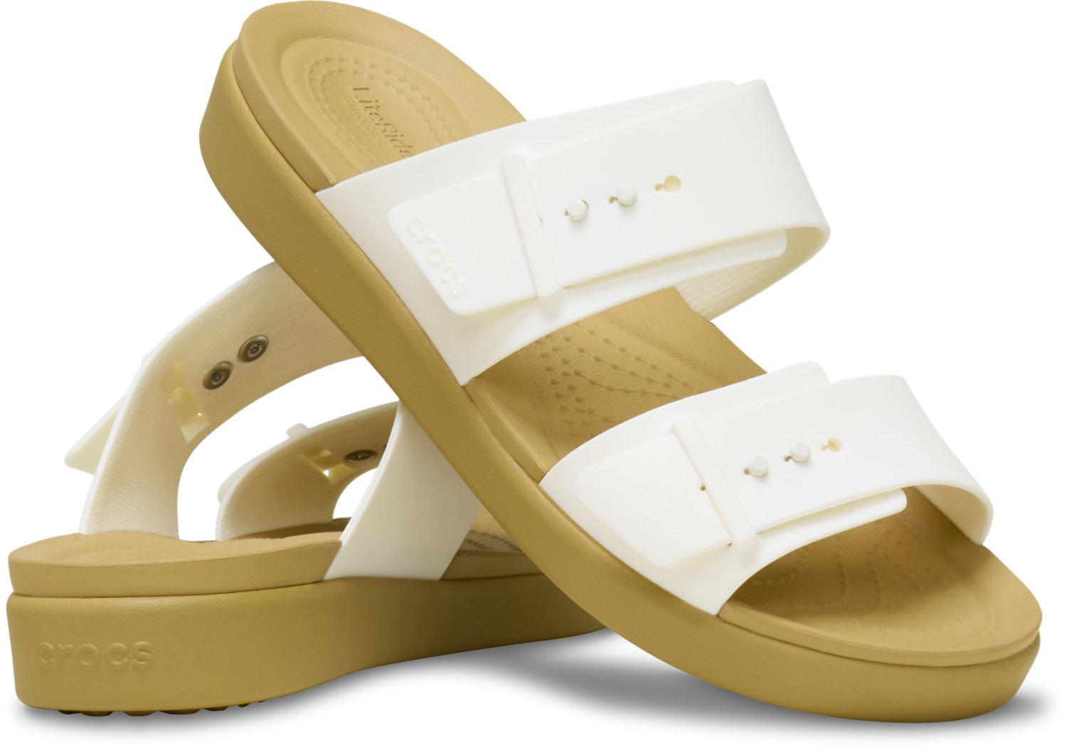 Crocs Women’s Brooklyn Buckle Low Sandals - view number 7