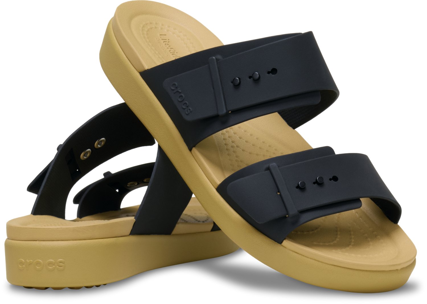 Crocs Women’s Brooklyn Buckle Low Sandals - view number 7
