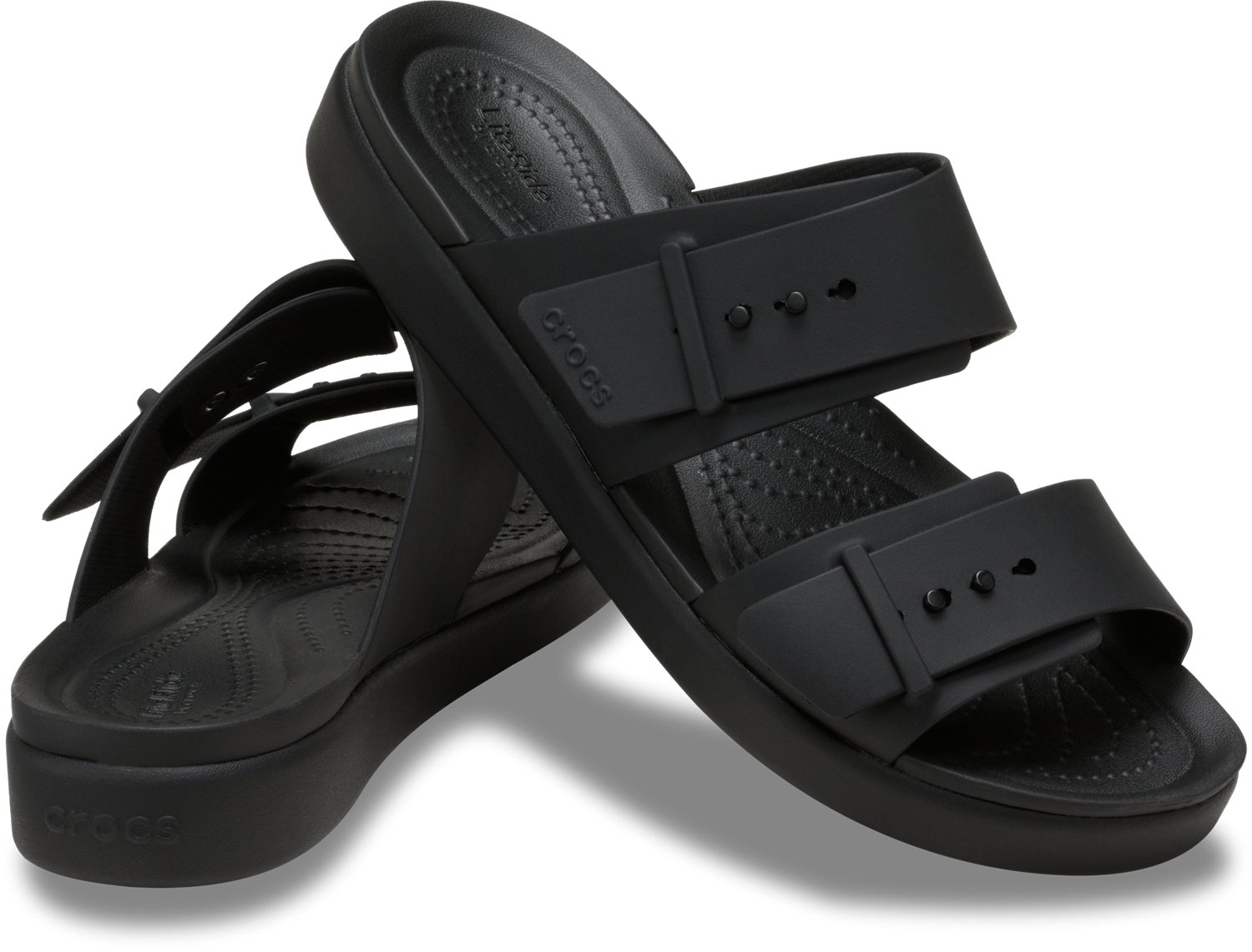 Crocs Women’s Brooklyn Buckle Low Sandals - view number 6