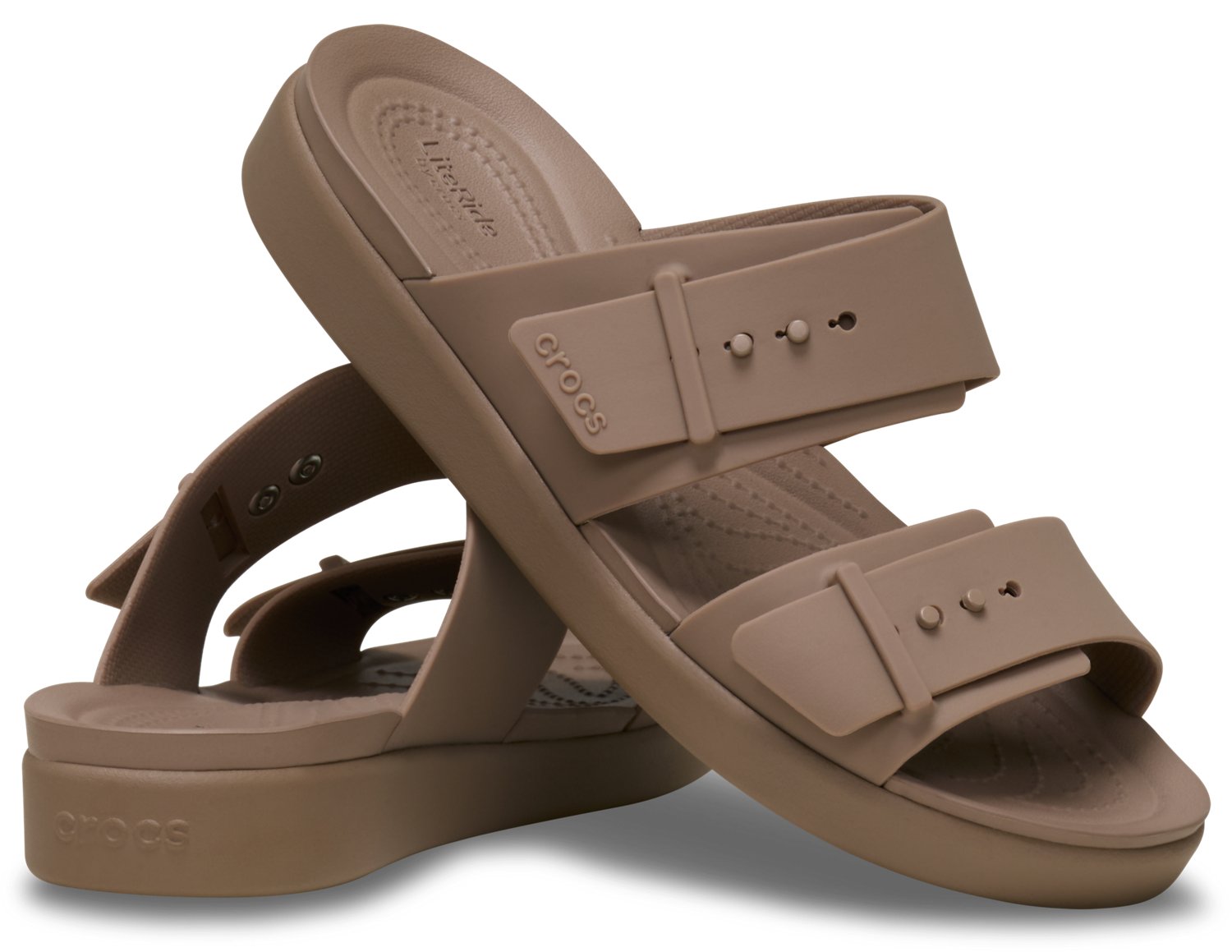 Crocs Women’s Brooklyn Buckle Low Sandals - view number 8