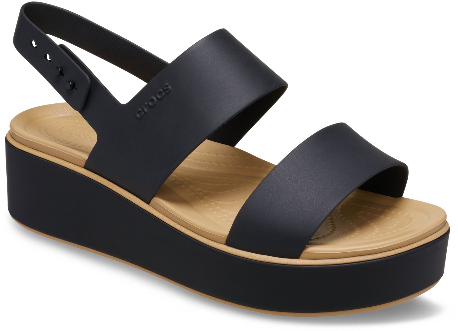 Crocs Women’s Brooklyn Low Wedge Matte Wrap Sandals - view number 2