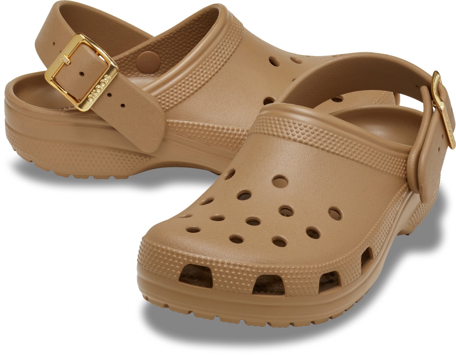 Crocs Adults’ Classic Metallic Buckle Clogs - view number 6