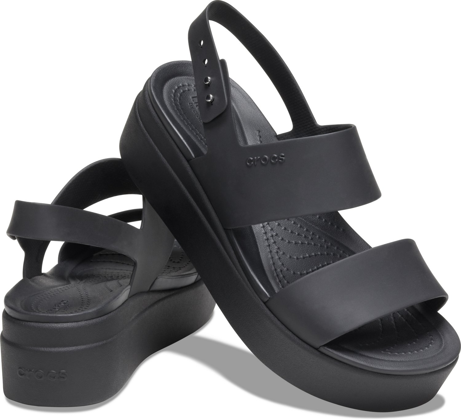 Crocs Women’s Brooklyn Low Wedge Sandals - view number 7