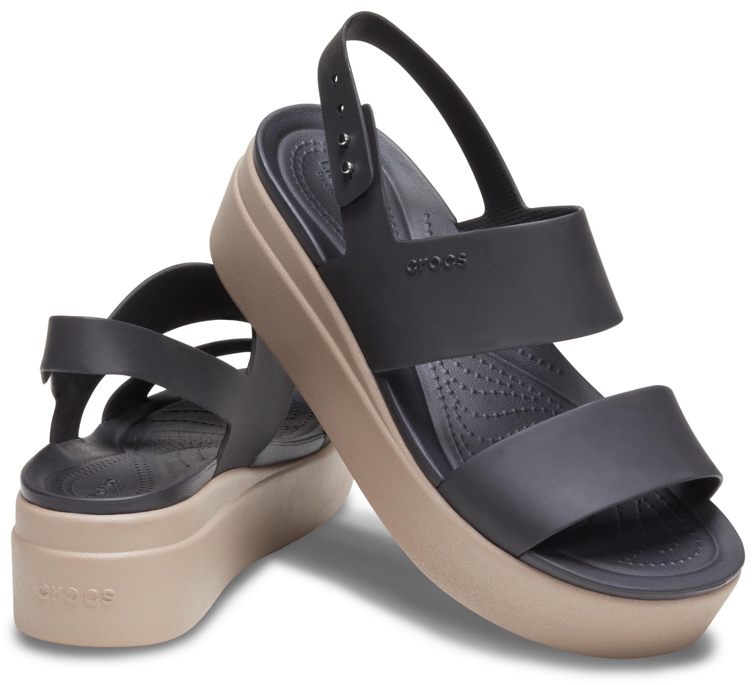 Crocs Women’s Brooklyn Low Wedge Sandals - view number 7