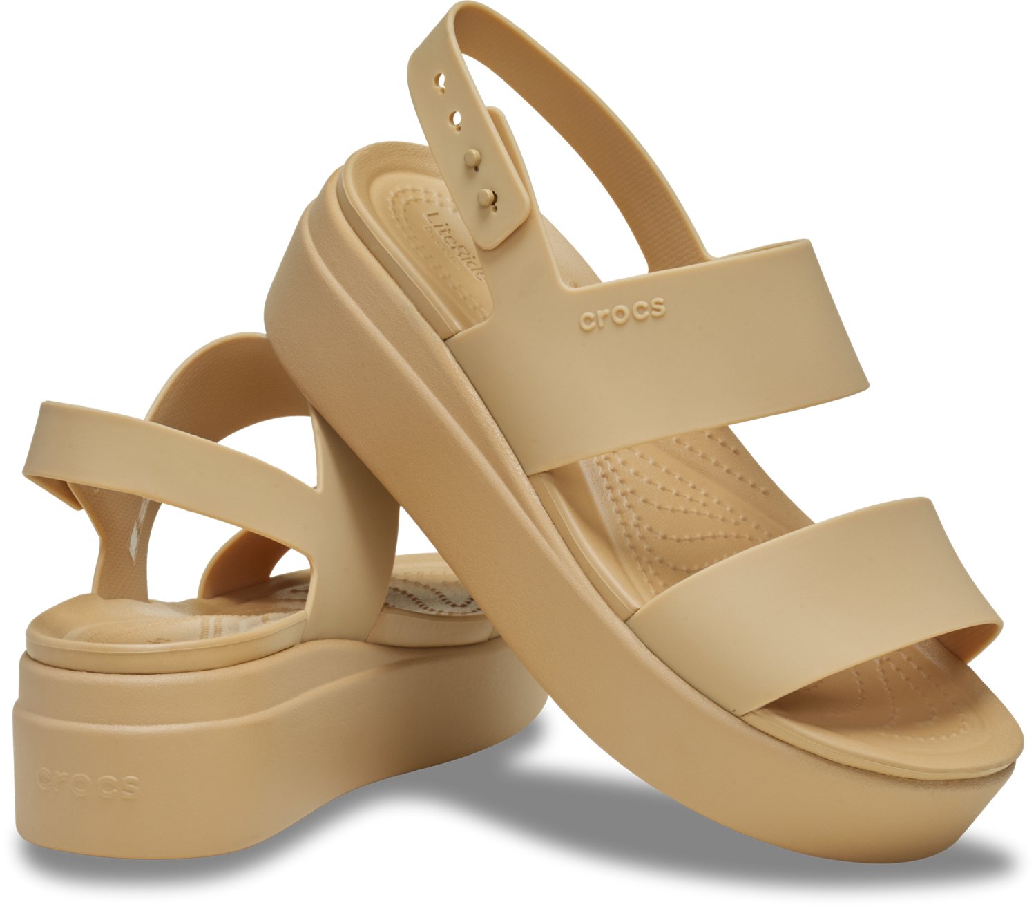 Crocs Women’s Brooklyn Low Wedge Sandals - view number 7