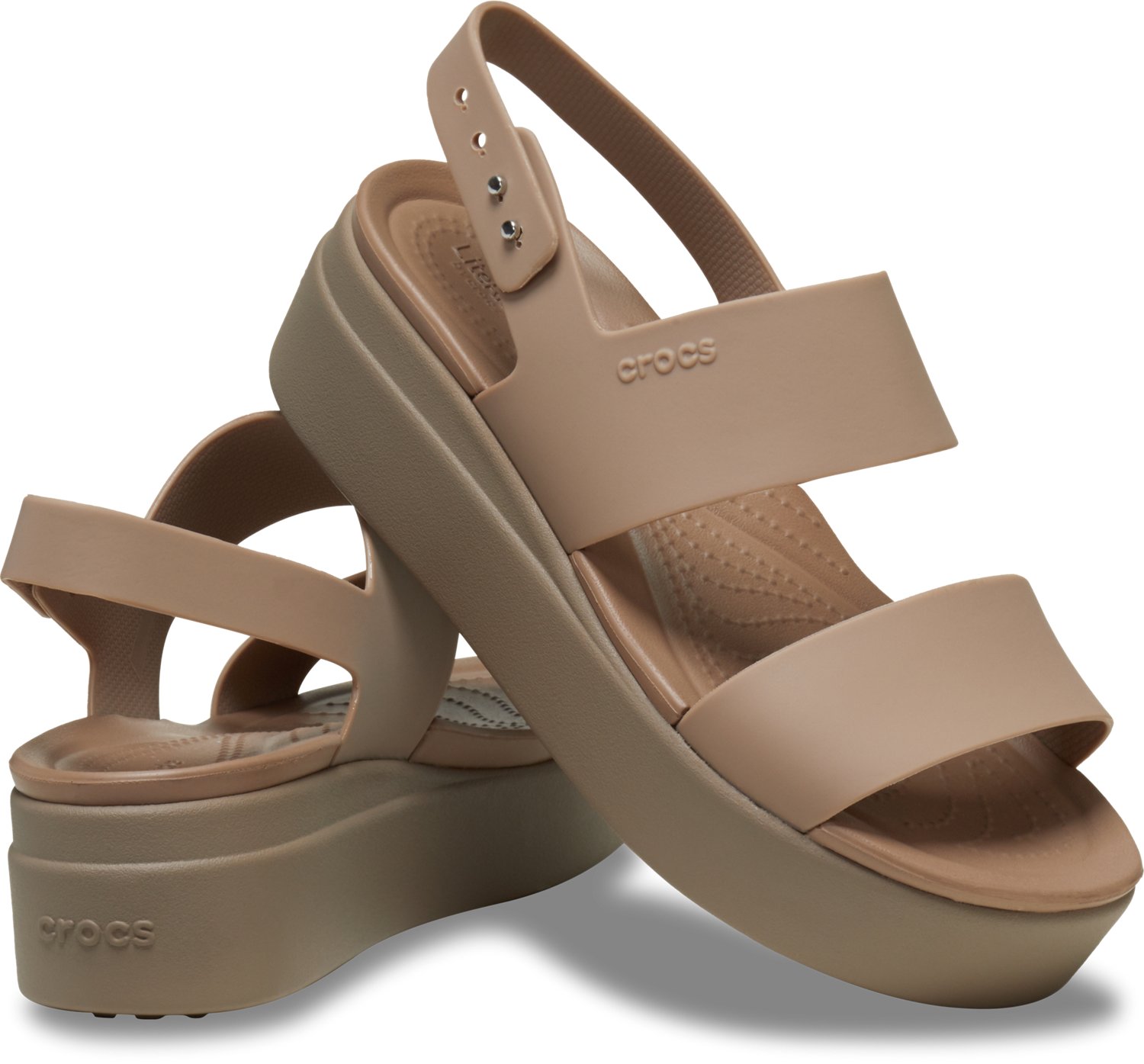 Crocs Women’s Brooklyn Low Wedge Sandals - view number 7