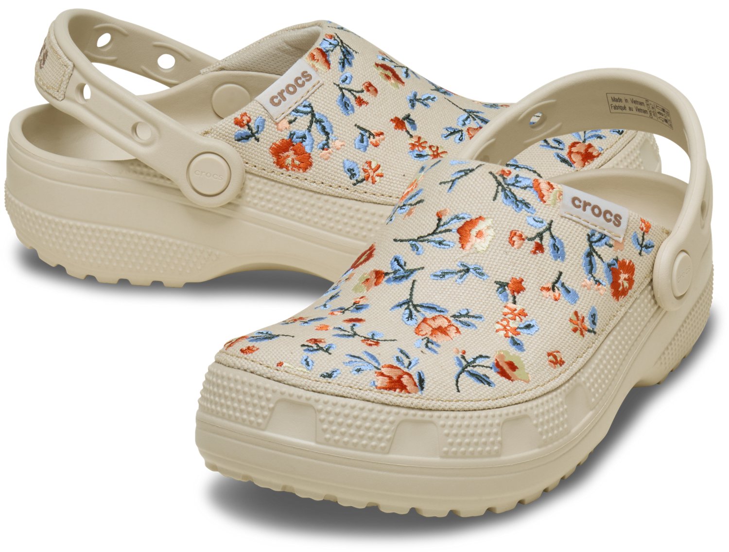 Crocs Classic Crafted Floral Clogs - view number 7