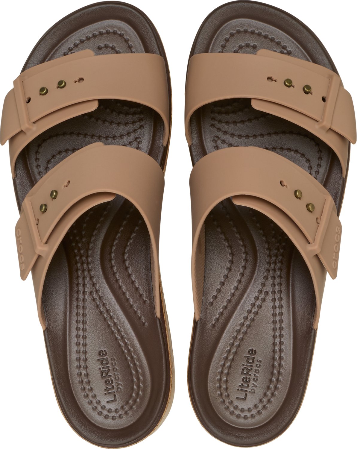 Crocs Women's Brooklyn Cork Buckle Sandals - view number 5