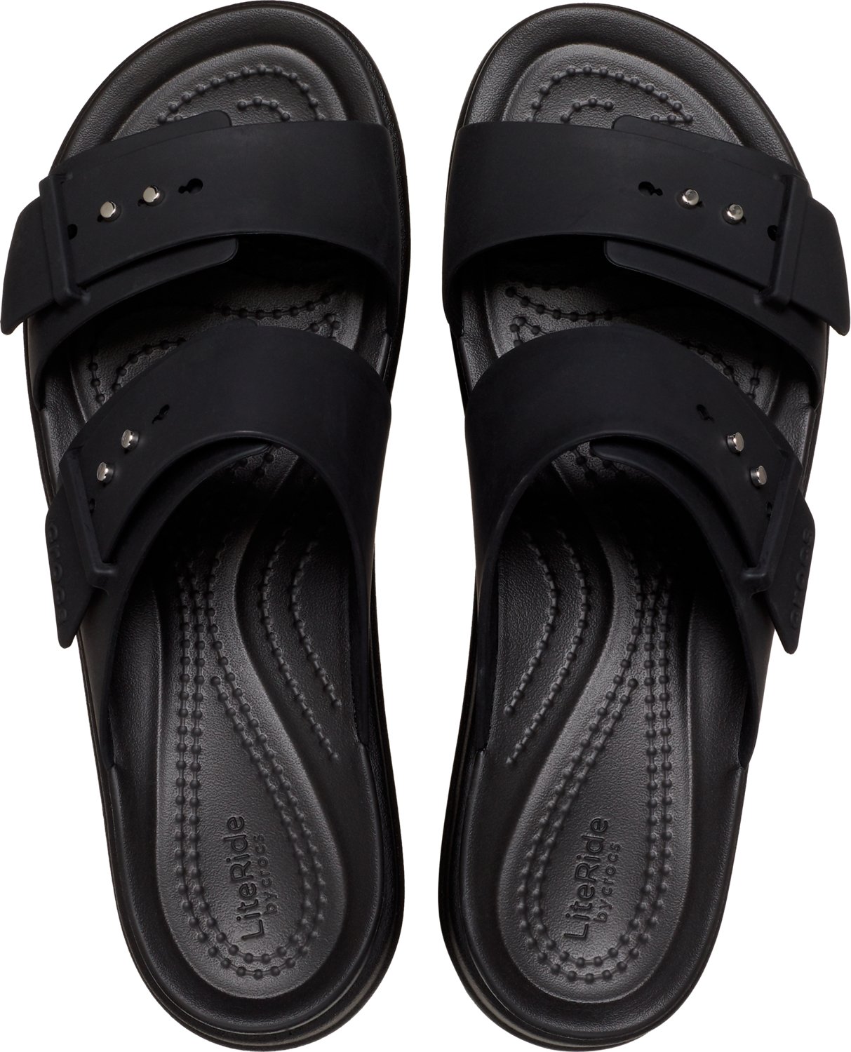 Crocs Women’s Brooklyn Buckle Low Wedge Sandals - view number 5