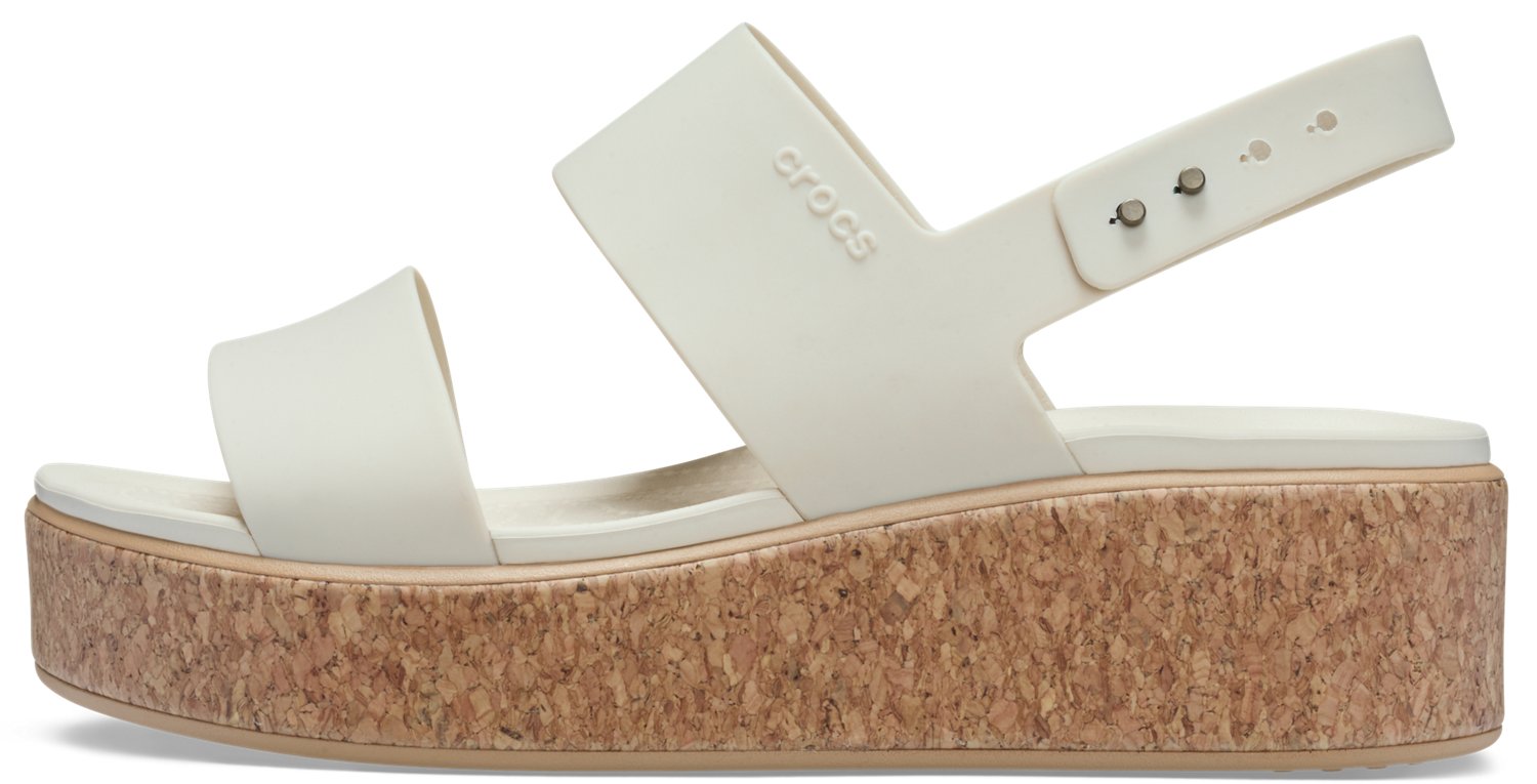 Crocs Women’s Brooklyn Low Wedge Cork Sandals - view number 2