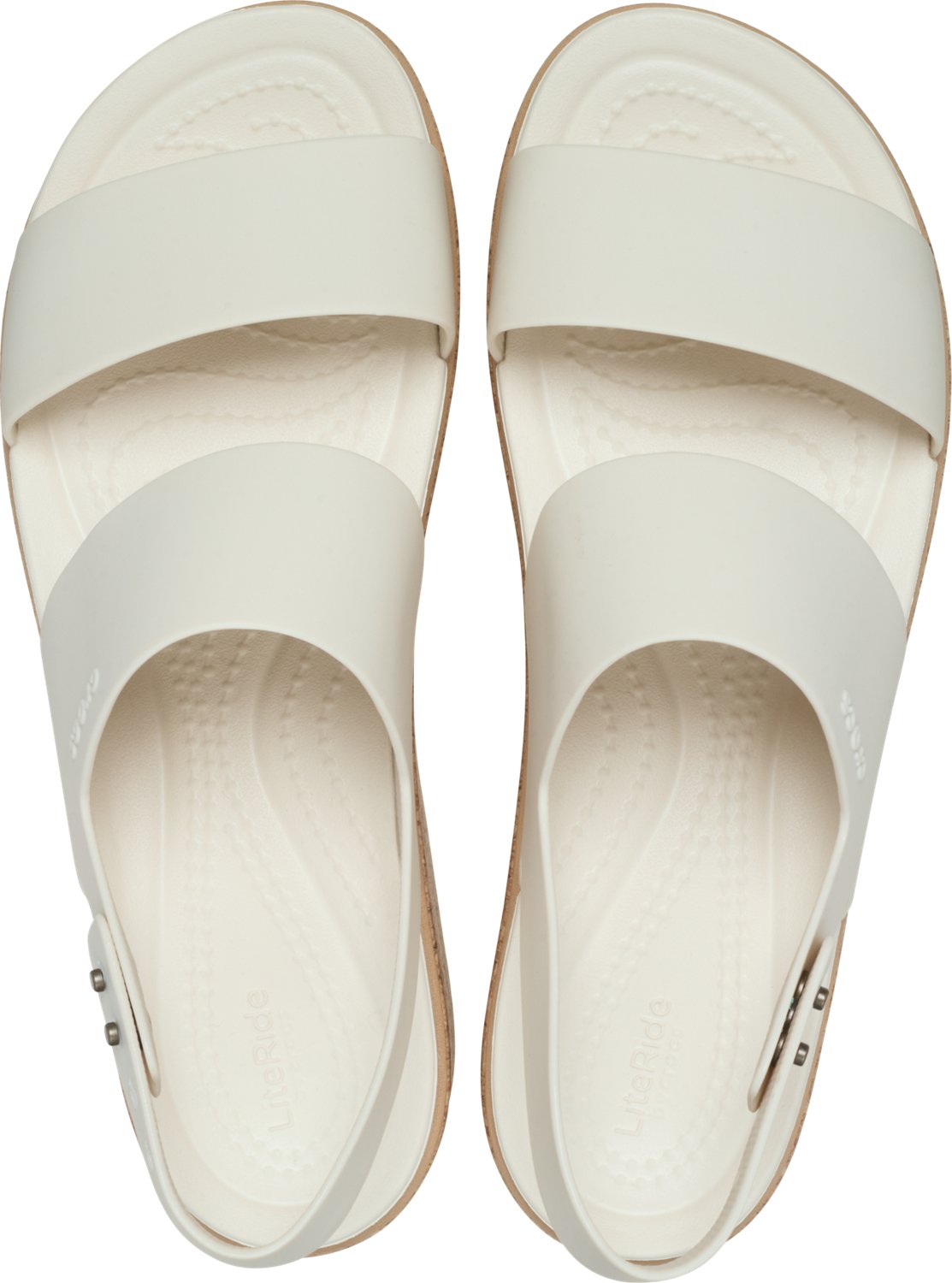 Crocs Women’s Brooklyn Low Wedge Cork Sandals - view number 5