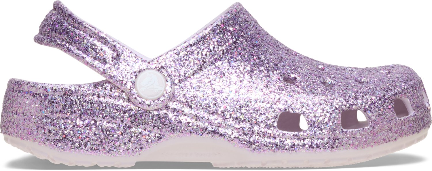 Crocs Kids' Classic Chunky Glitter Clog PSGS