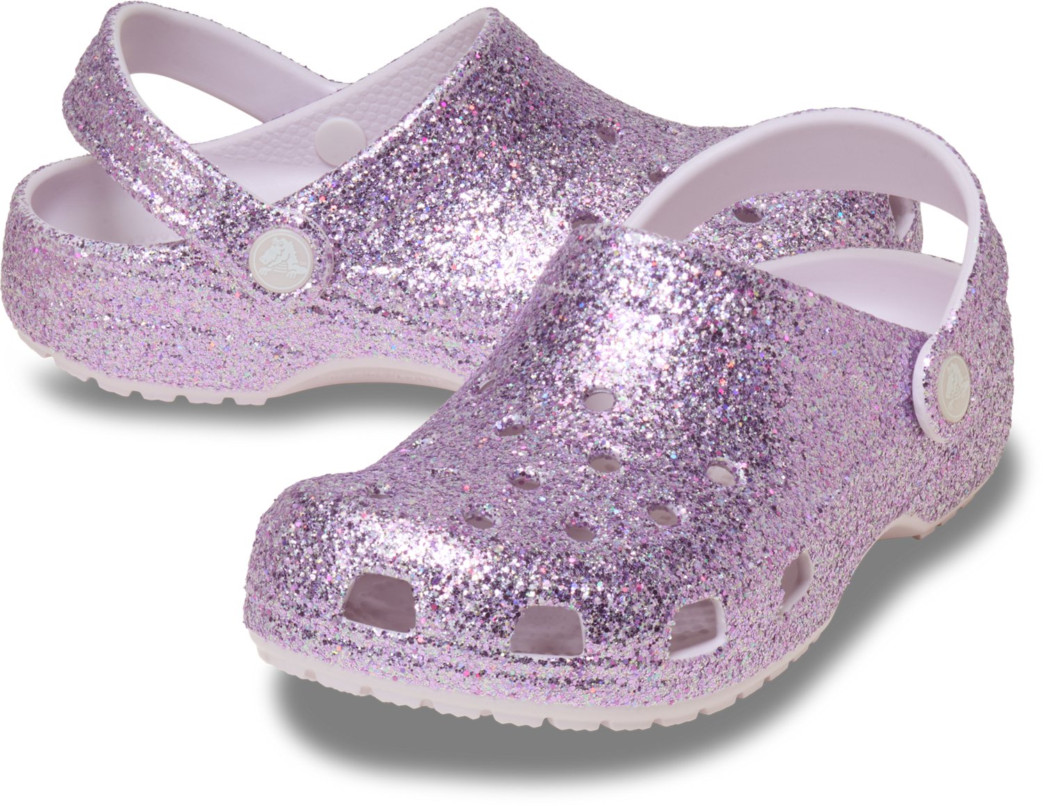 Crocs Kids' Classic Chunky Glitter Clog PSGS - view number 6