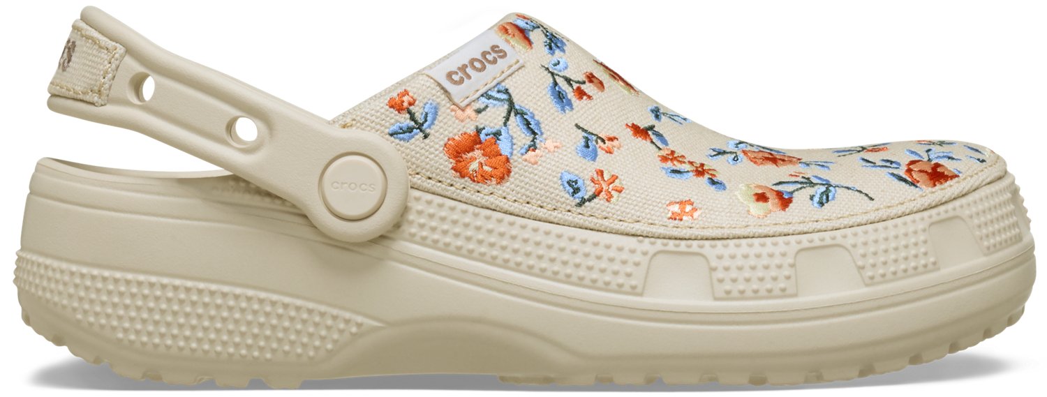 Crocs Classic Crafted Floral Clogs