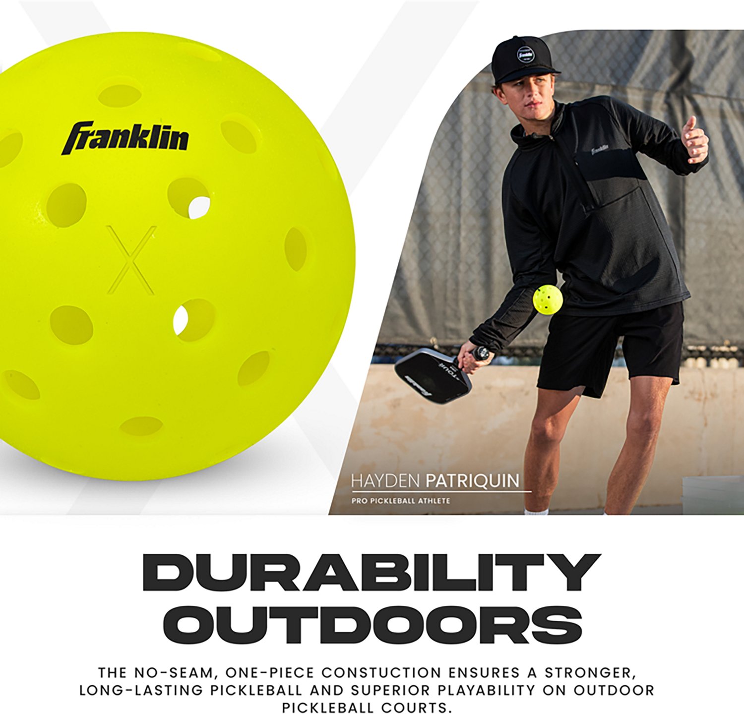 Franklin X-40 Outdoor Pickleballs 24-Pack - view number 5