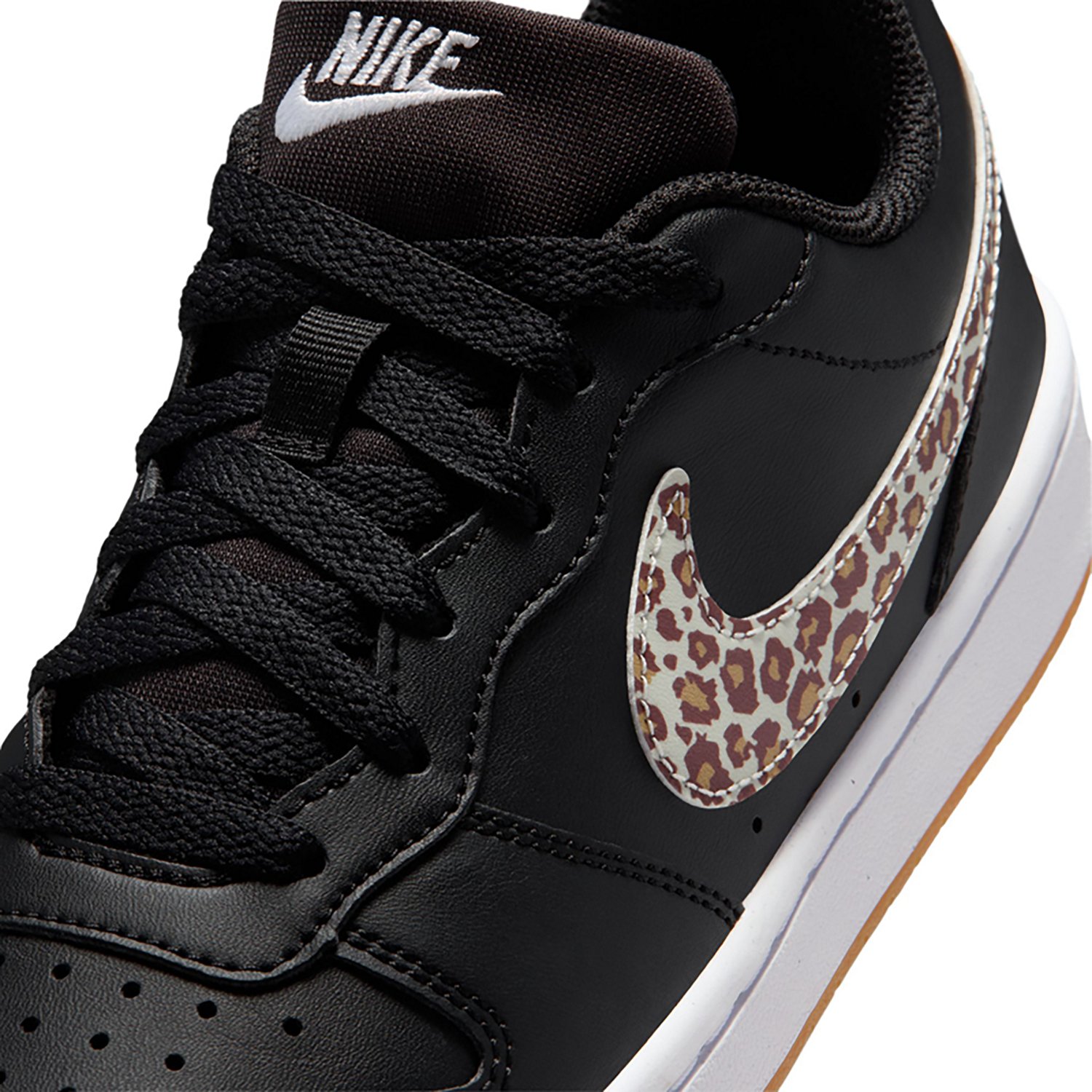 Nike Kids' Court Borough Low Cheetah Shoes - view number 7