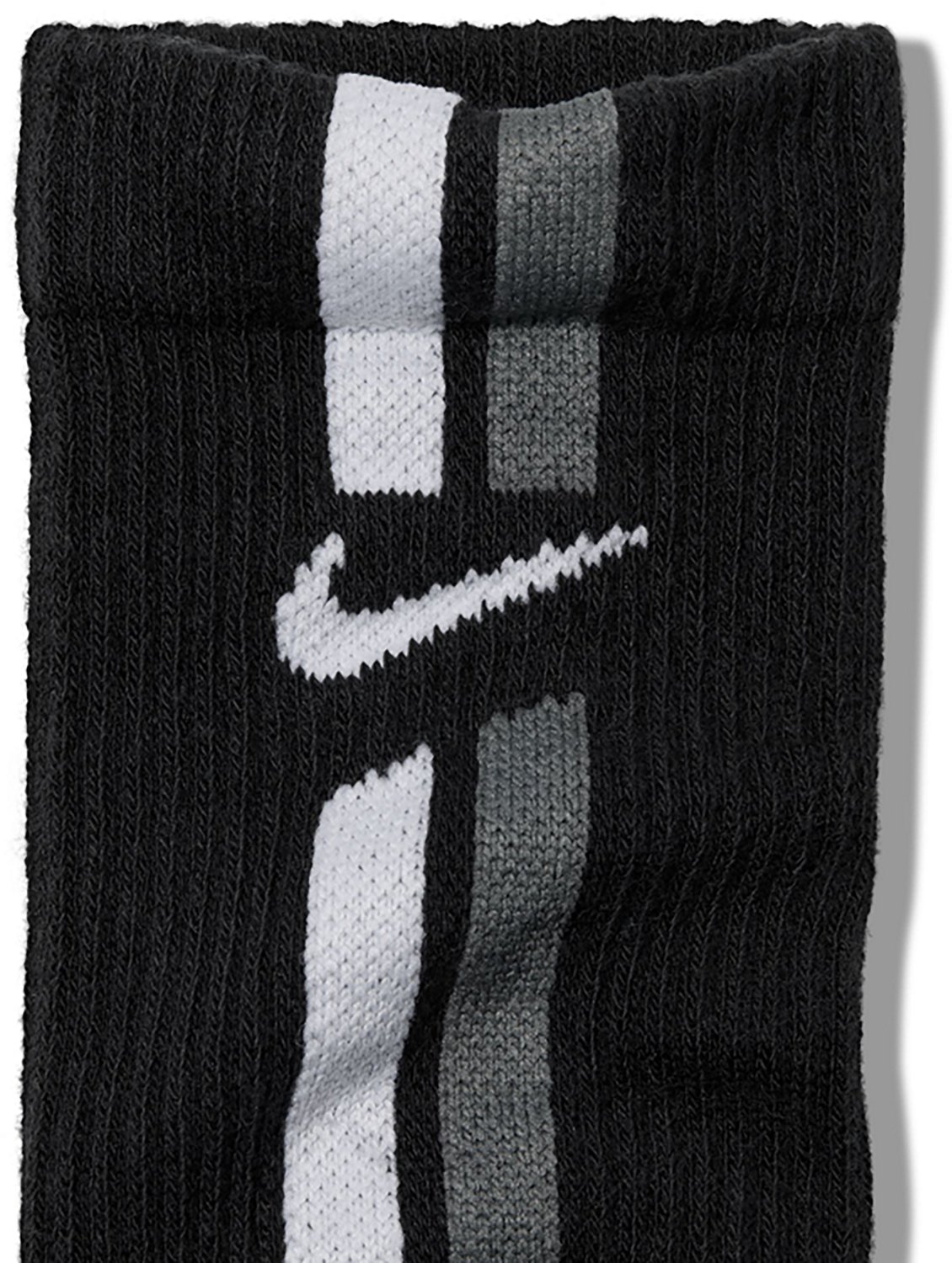Nike Adult Everyday Elevated Stripe Crew Socks 3 Pack - view number 5