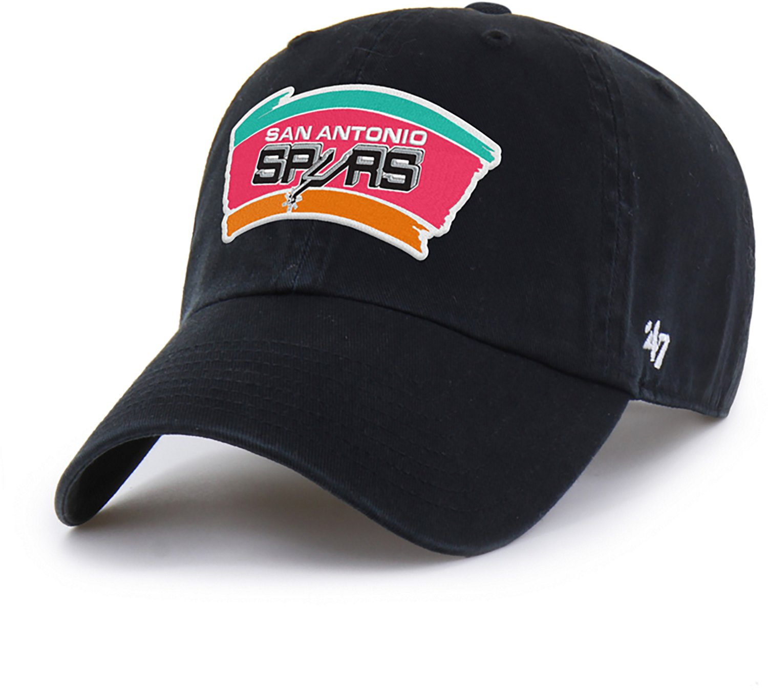 '47 Adults' San Antonio Spurs No Label Clean Up Cap