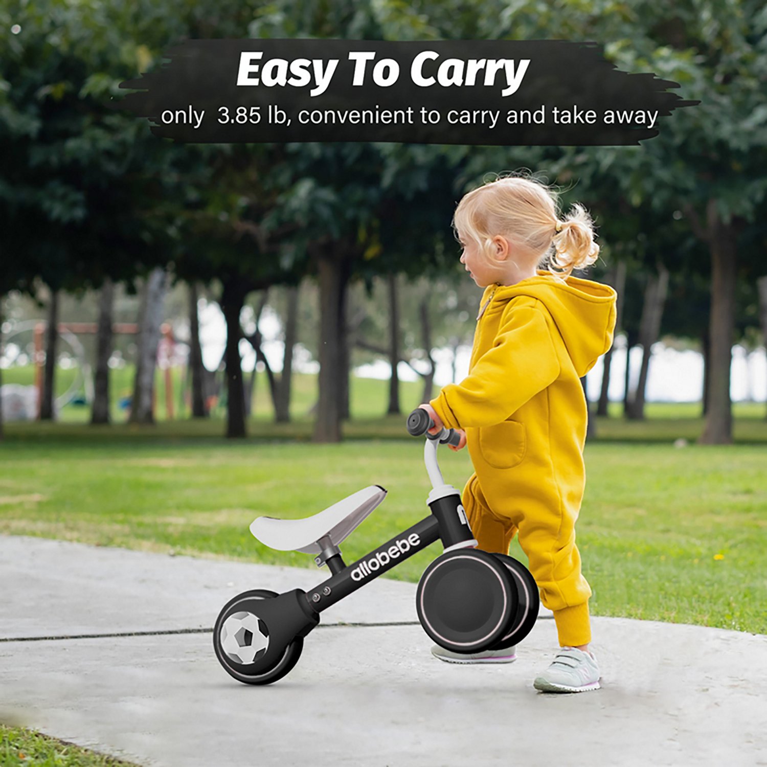 Allobebe Kids' 6" Adjustable 3-Wheel Balance Bike - view number 5