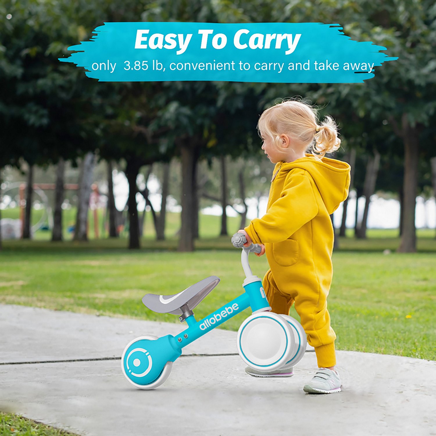 Allobebe Kids' 6" Adjustable 3-Wheel Balance Bike - view number 5
