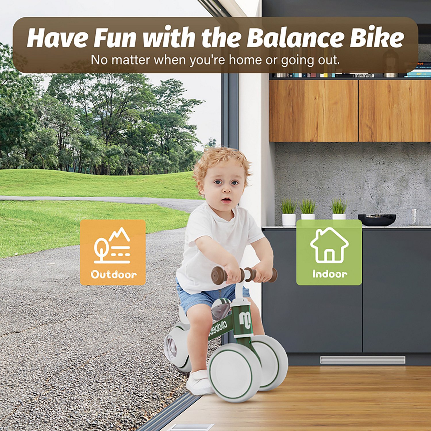 Allobebe Kids' 6" Adjustable 3-Wheel Balance Bike - view number 7