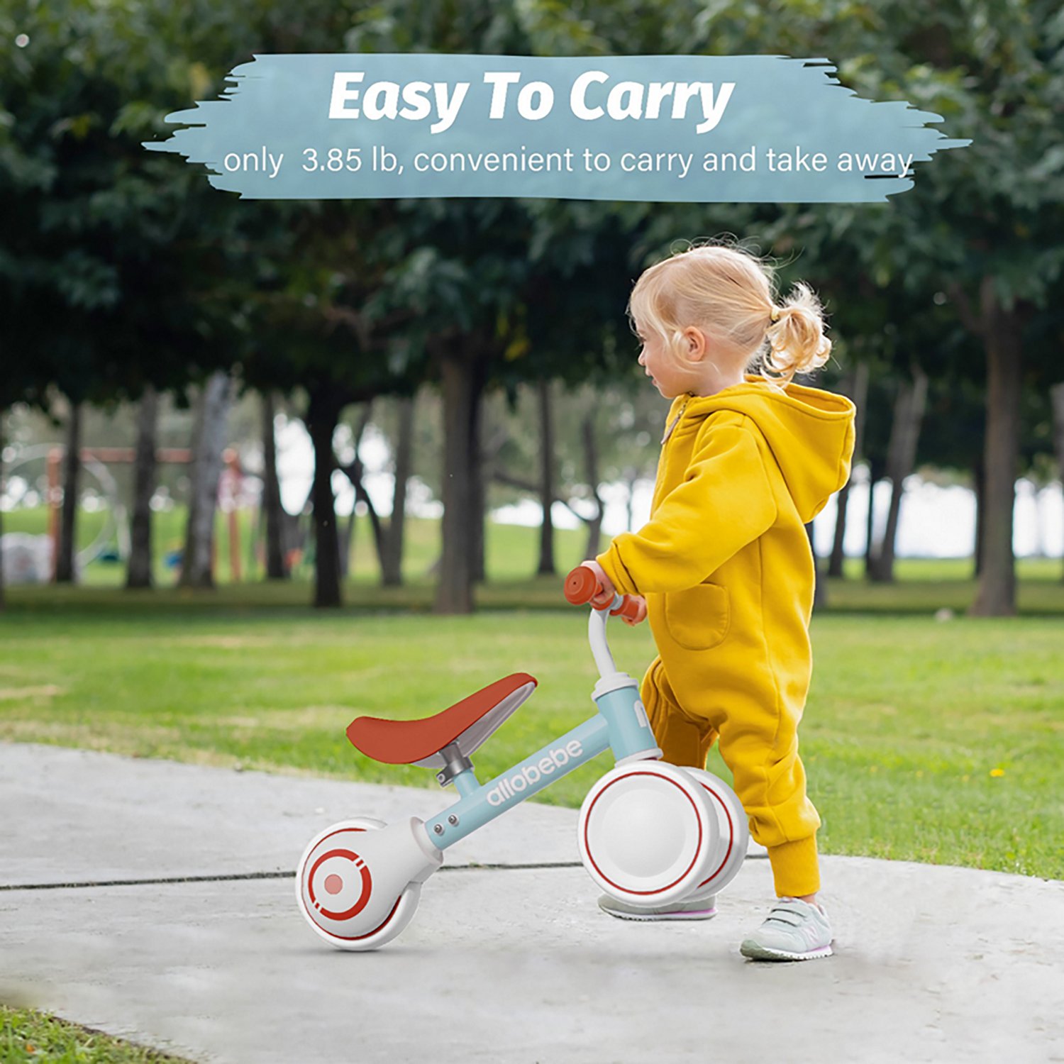 Allobebe Kids' 6" Adjustable 3-Wheel Balance Bike - view number 5