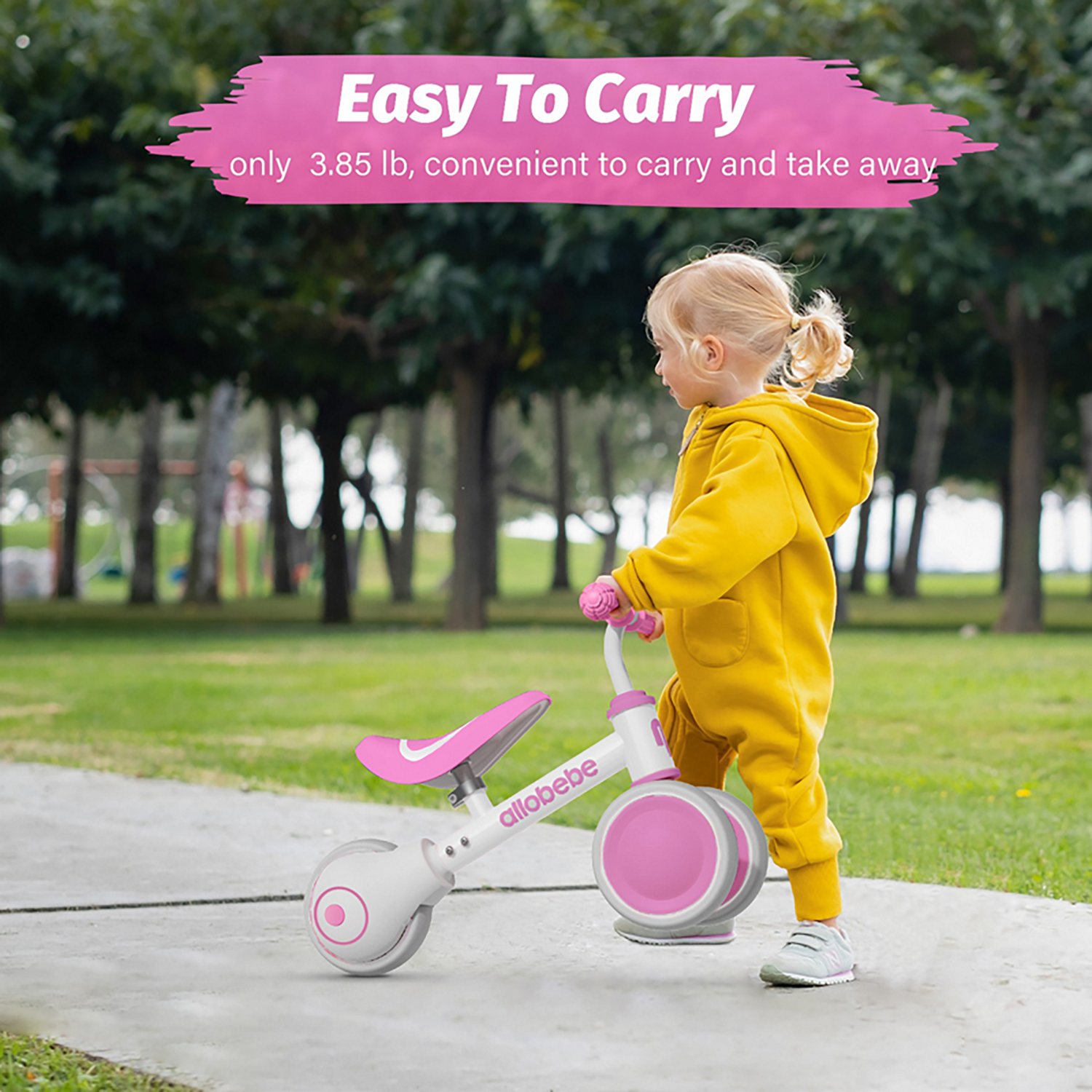 Allobebe Kids' 6" Adjustable 3-Wheel Balance Bike - view number 5