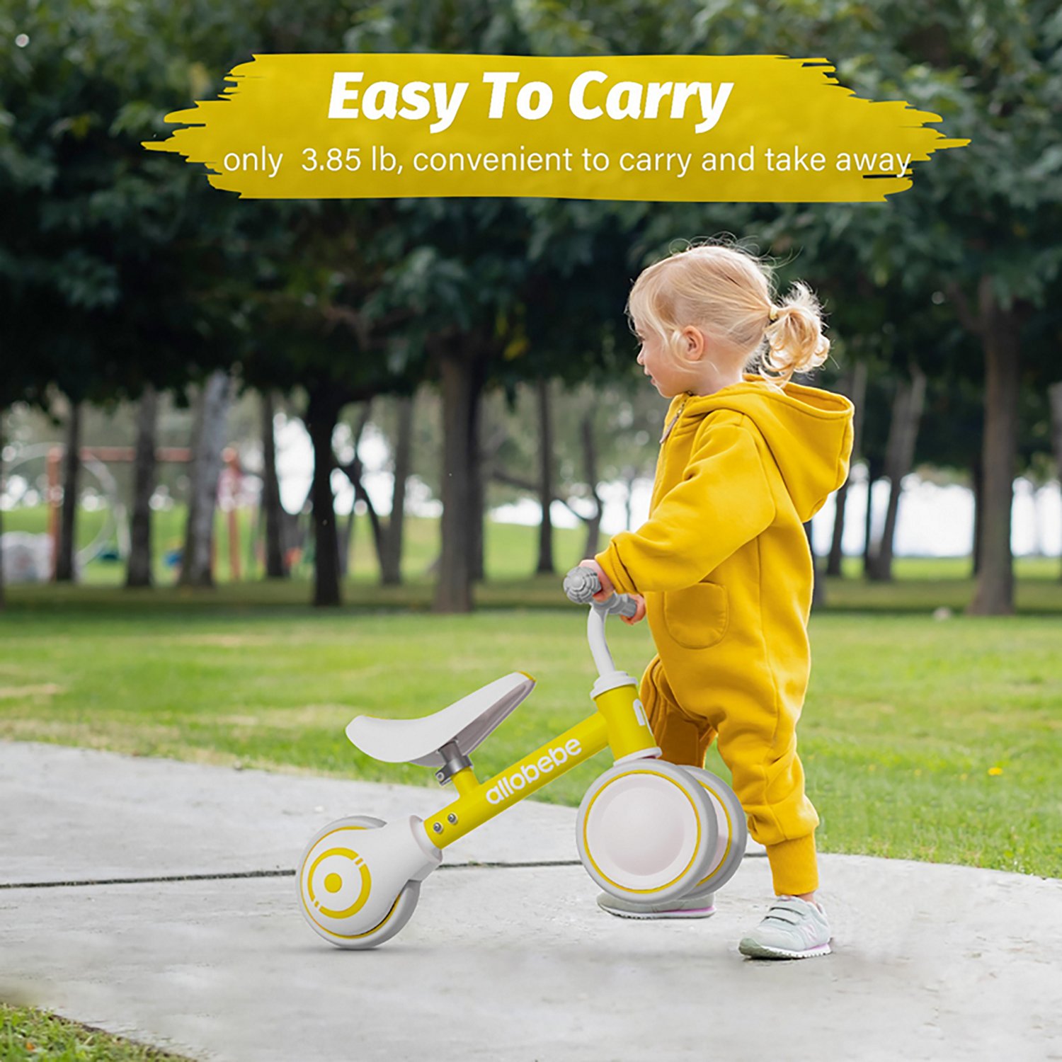 Allobebe Kids' 6" Adjustable 3-Wheel Balance Bike - view number 5