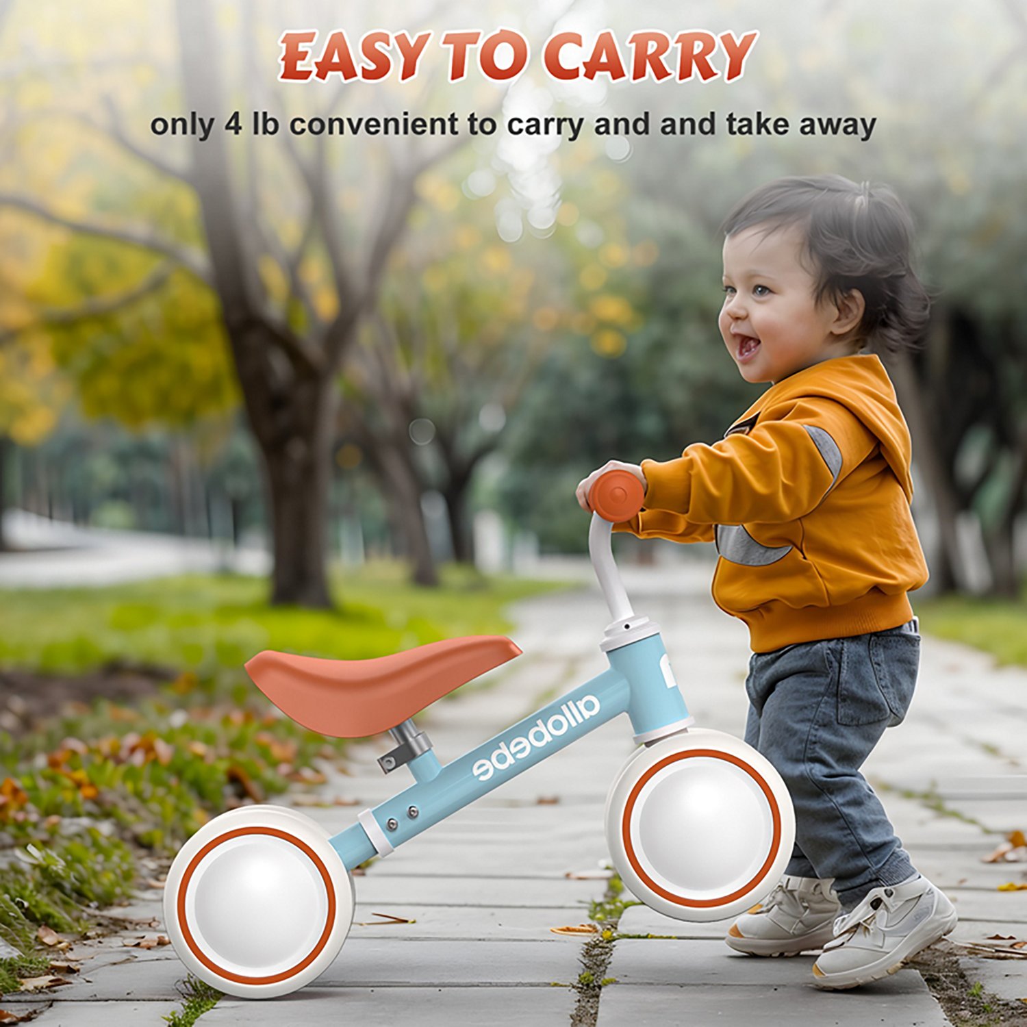 Allobebe Kids' 6" Adjustable 4-Wheel Balance Bike - view number 7