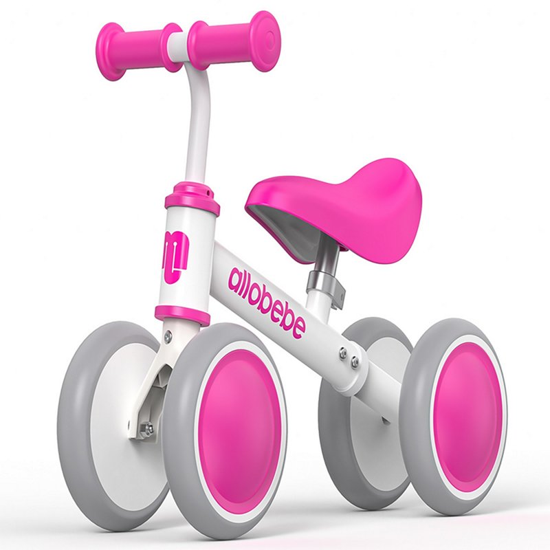 Allobebe Kids' 6" Adjustable 4-Wheel Balance Bike