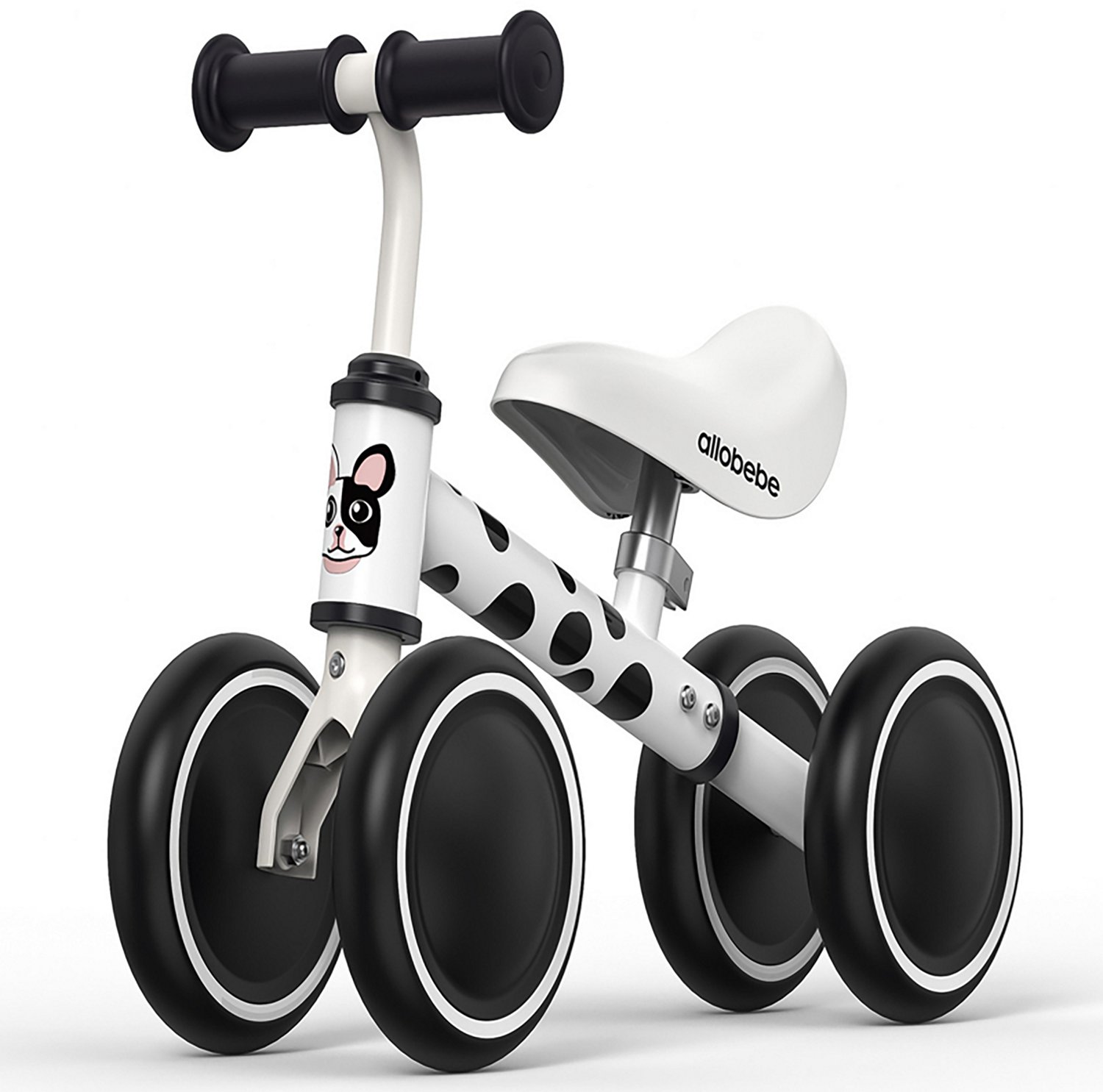 Allobebe Kids' 6" Adjustable 4-Wheel Balance Bike