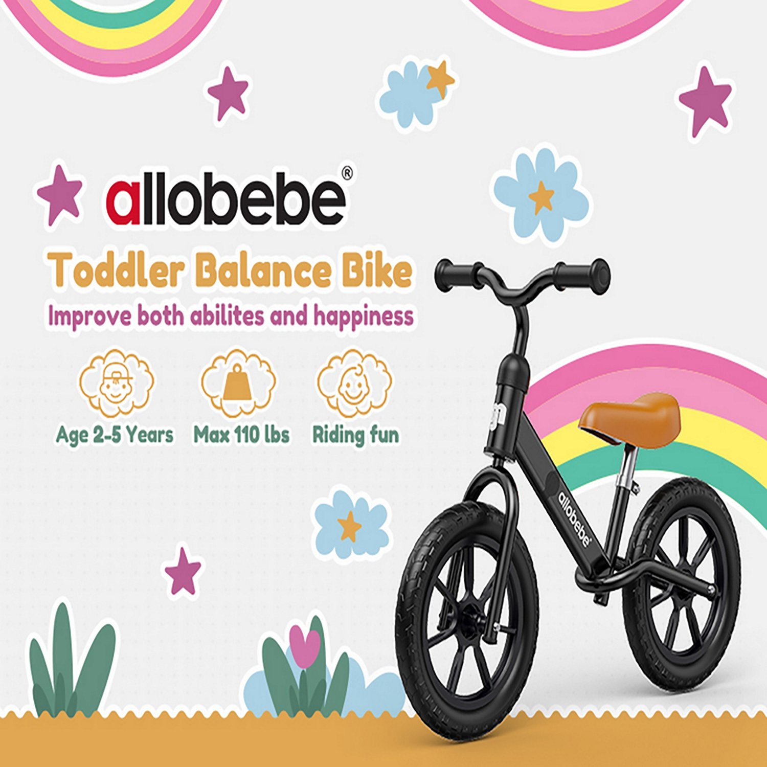 Allobebe Kids' 12" Adjustable Balance Bike - view number 8