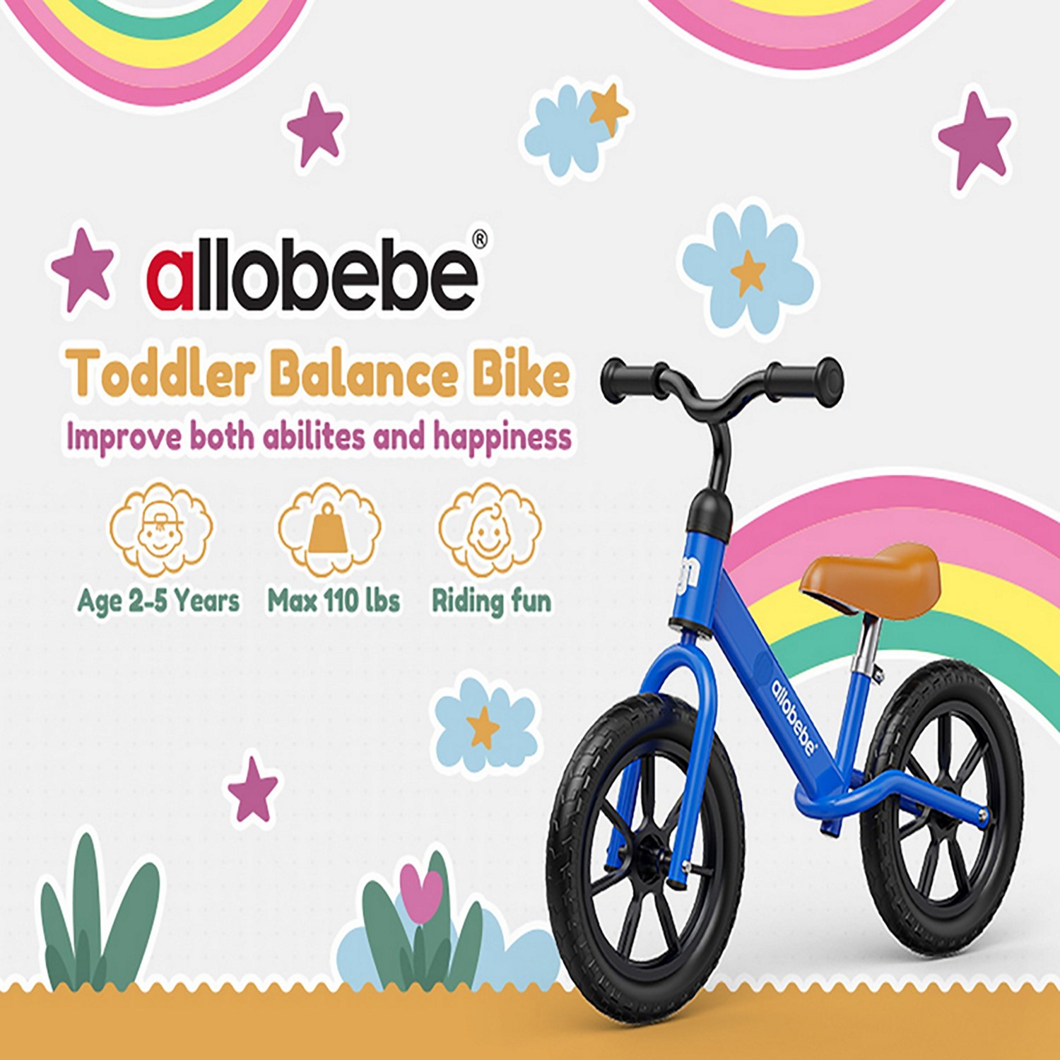 Allobebe Kids' 12" Adjustable Balance Bike - view number 8