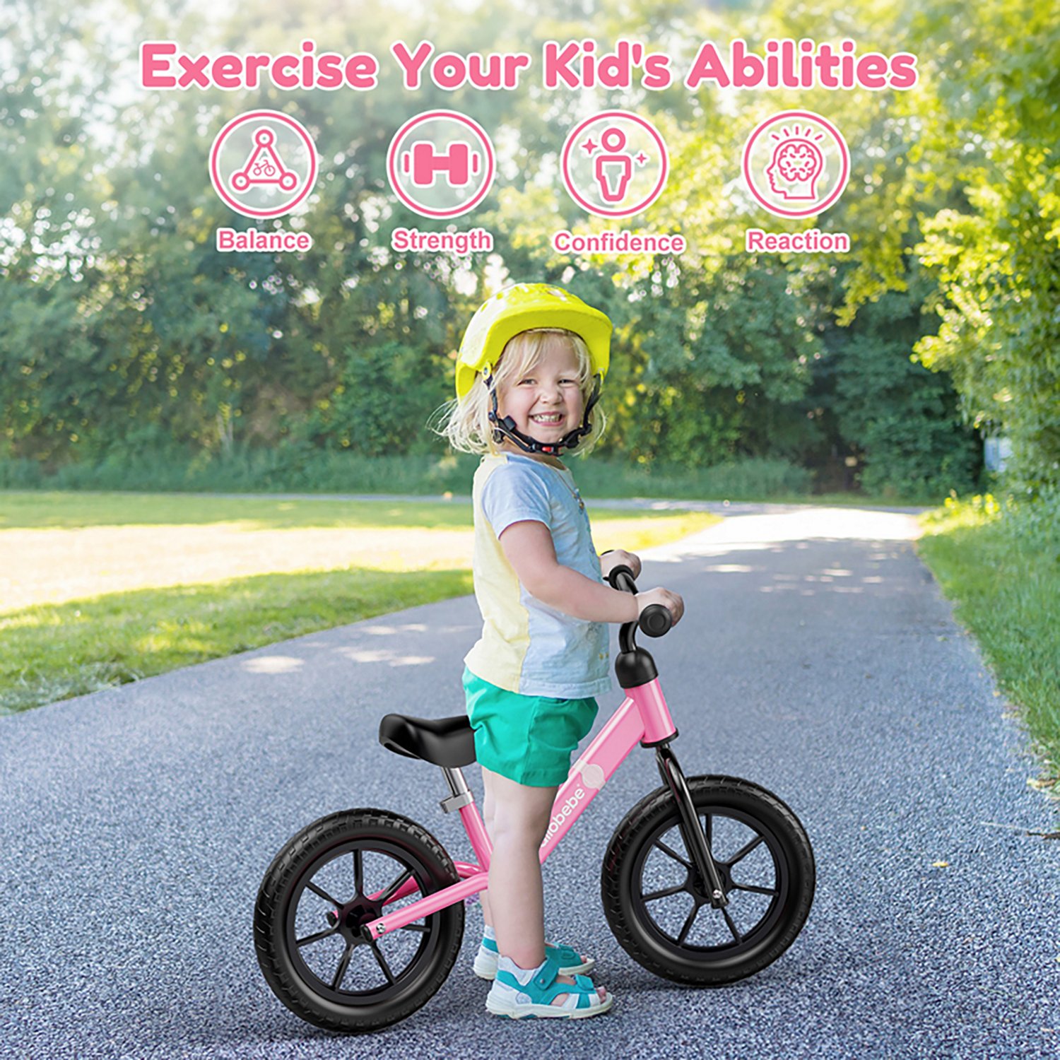 Allobebe Kids' 12" Adjustable Balance Bike - view number 4