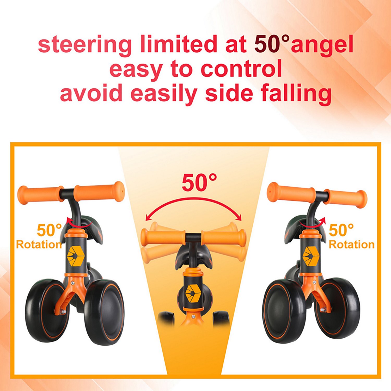 Ayeku Kids' 6" Adjustable Balance Bike - view number 4
