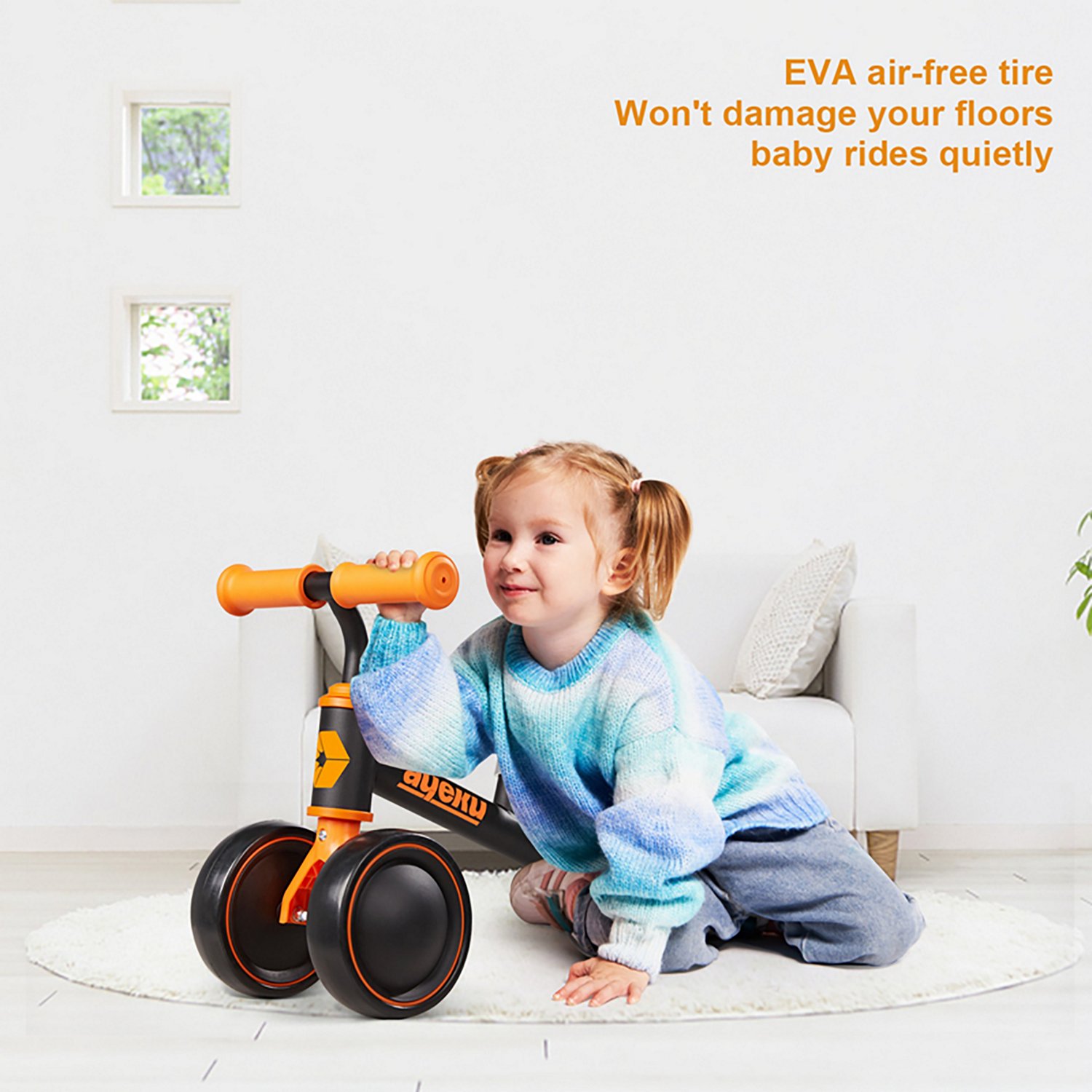 Ayeku Kids' 6" Adjustable Balance Bike - view number 7