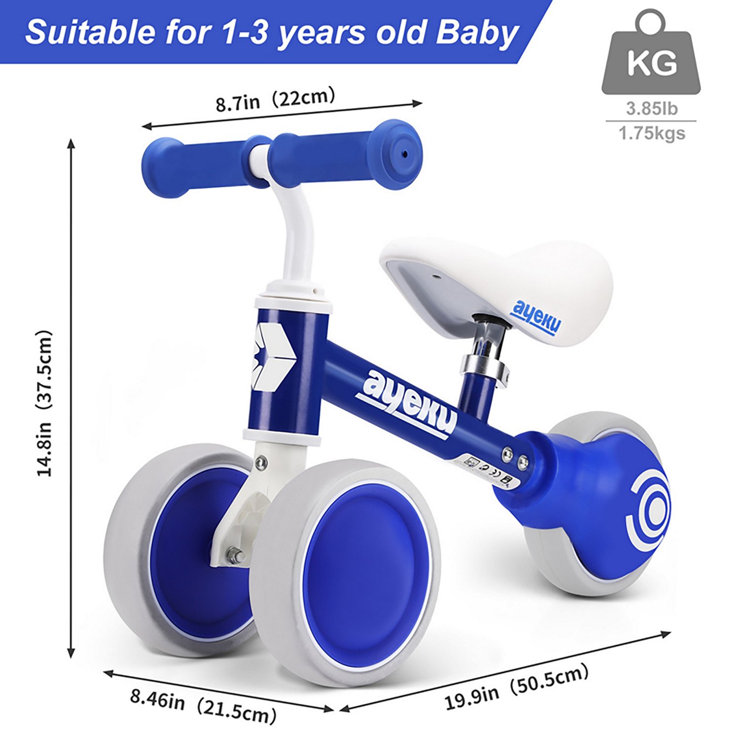 Ayeku Kids' 6" Adjustable Balance Bike - view number 2