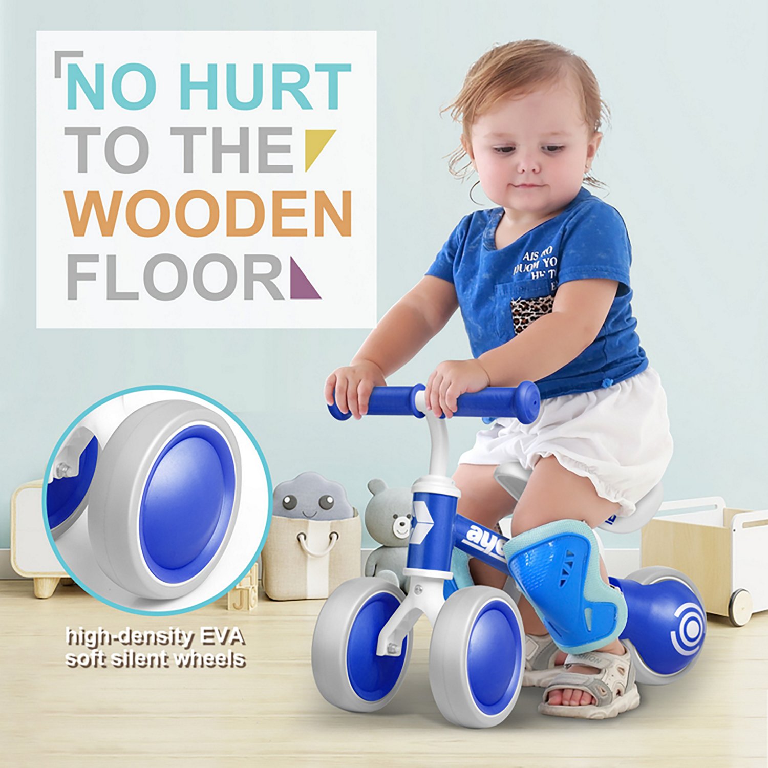 Ayeku Kids' 6" Adjustable Balance Bike - view number 4