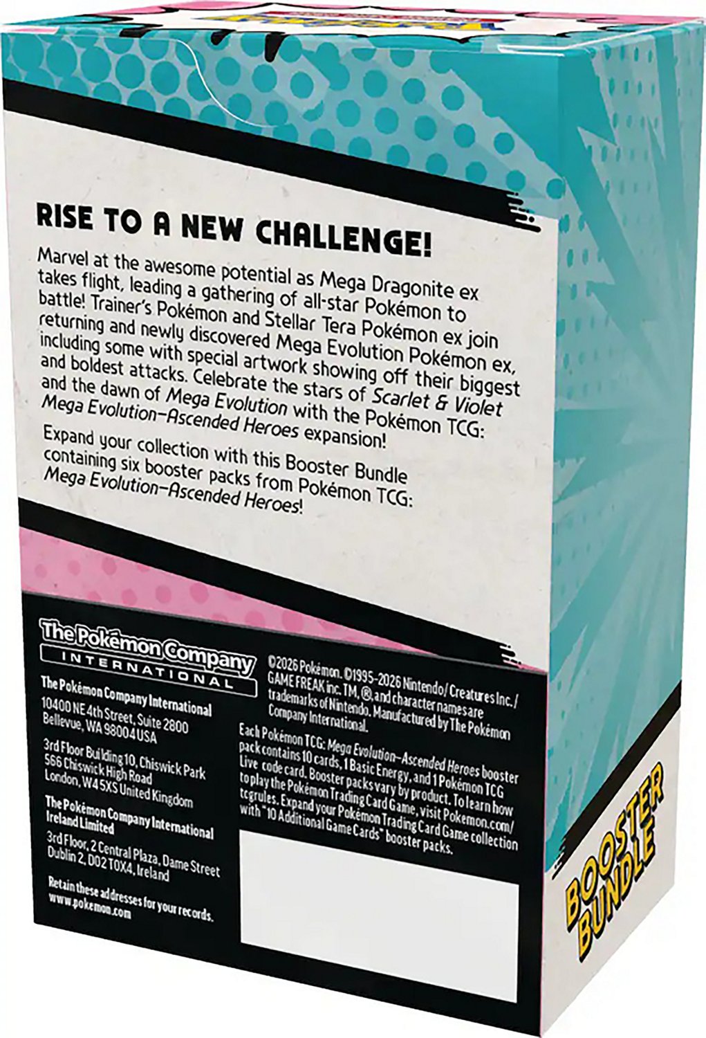 Pokemon Mega Evolutions 2.5 Ascended Heroes Booster Bundle - view number 3