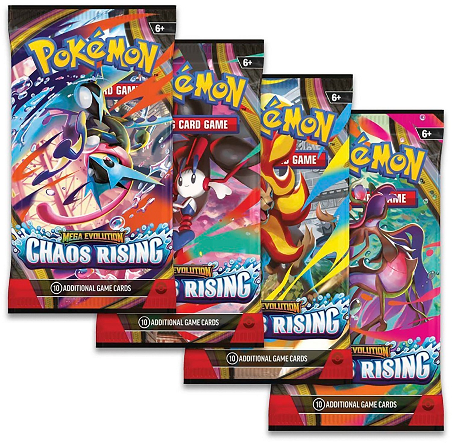 4 pokemon tcg booster packs Simplified Chinese - Gem Pack Volume | CBB4C as part of the new Mega Evolution era of the Pokemon Trading Card Game Pokemon Scarlet & Violet Surging