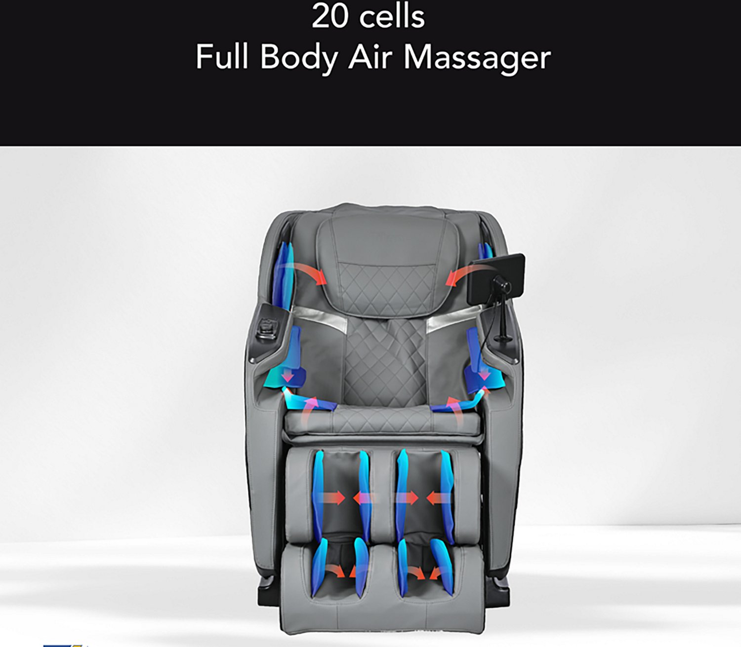 Osaki Titan Ti-H7 Massage Chair with Full Body Air Compression and Heat - view number 3